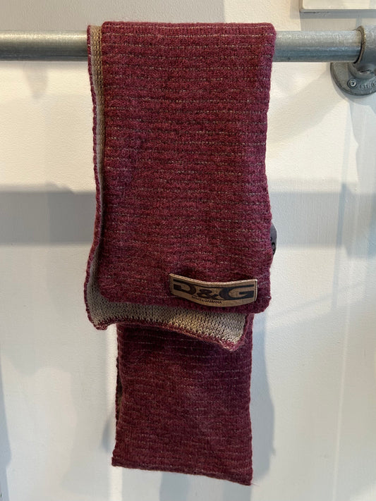 D&G wool scarf