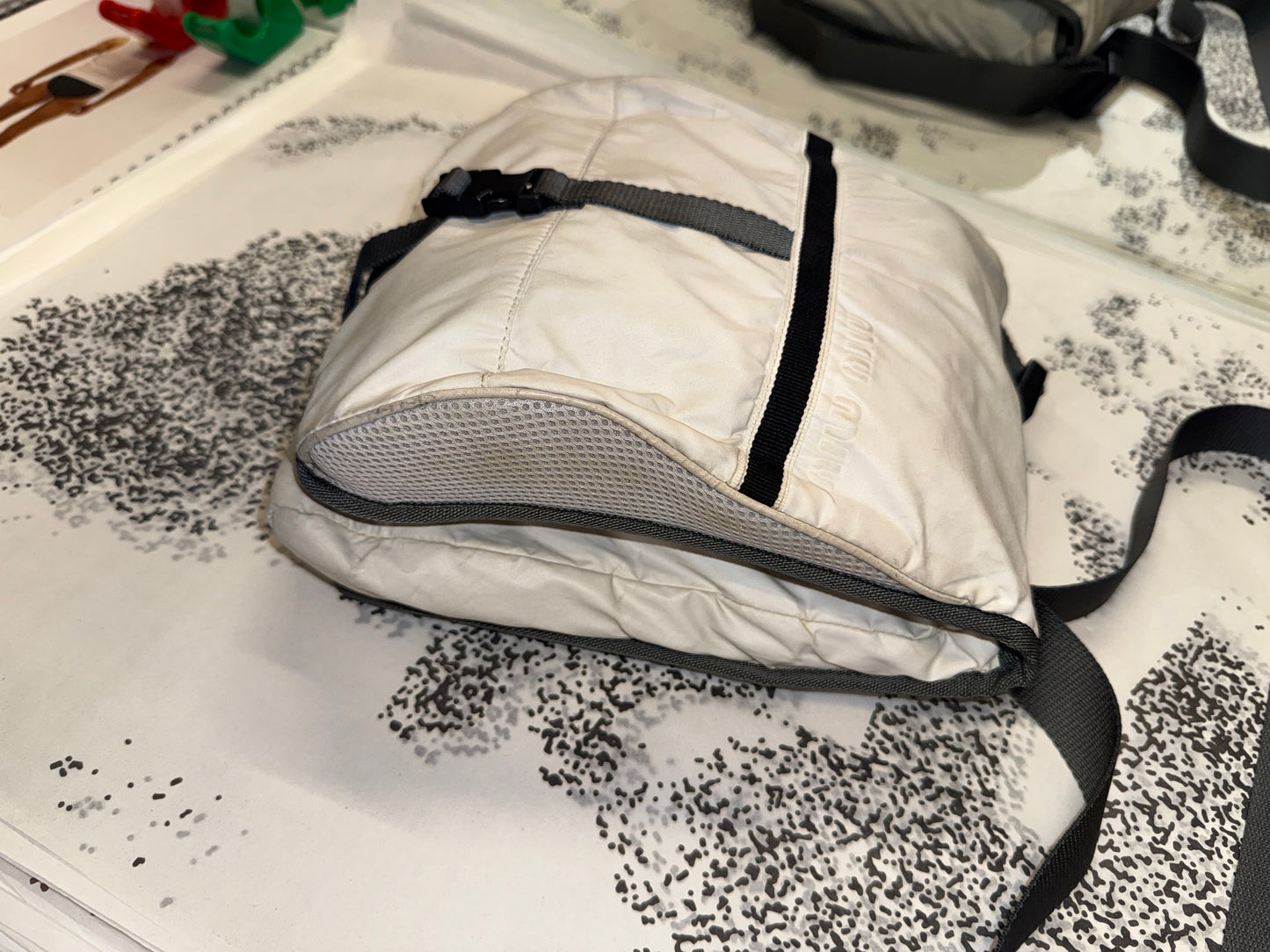 Miu Miu 2003s Nylon Messenger Bag