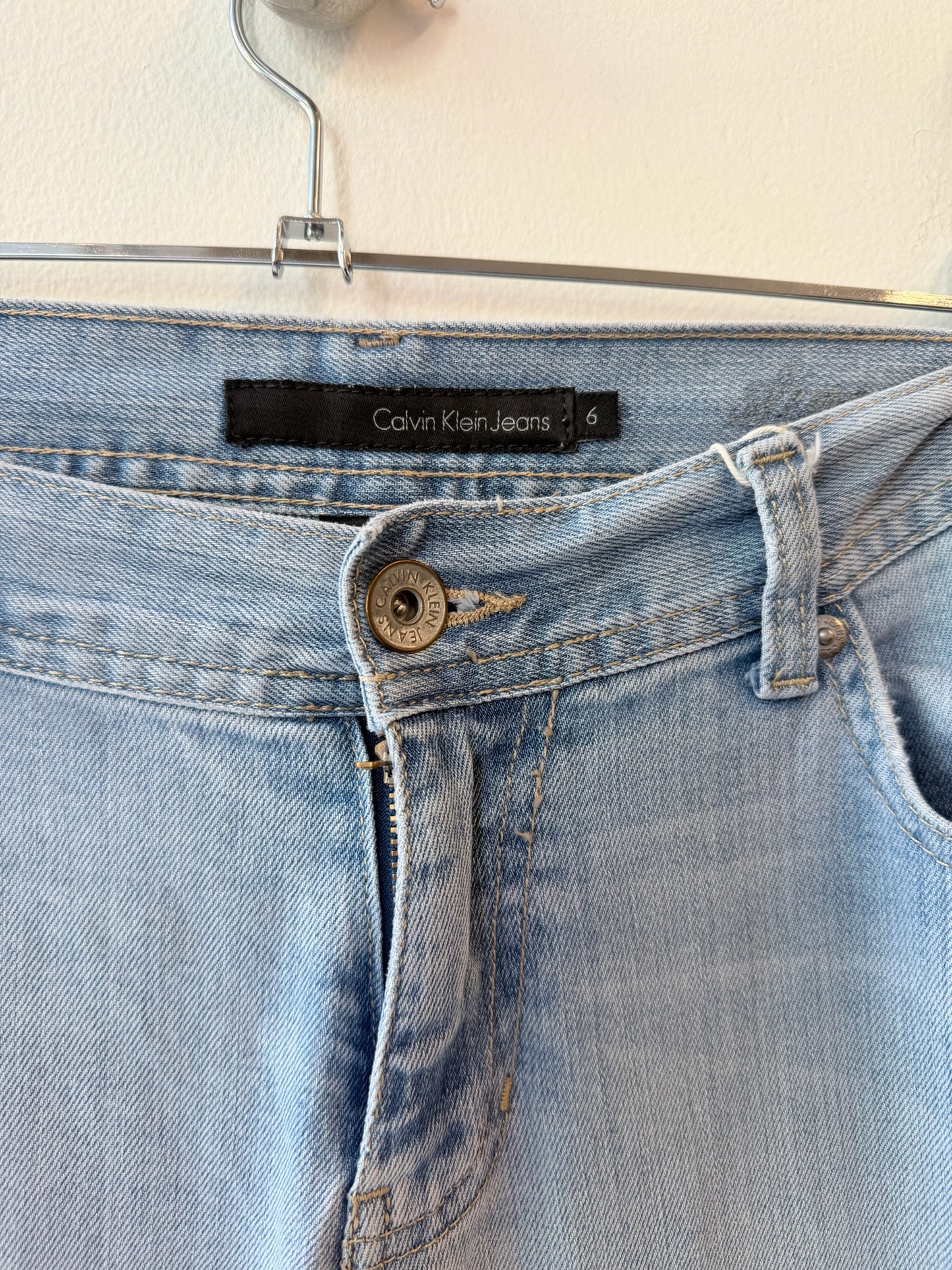 Calvin Klein Jeans Y2K Low-Rise Flared Jeans – Early 2000s