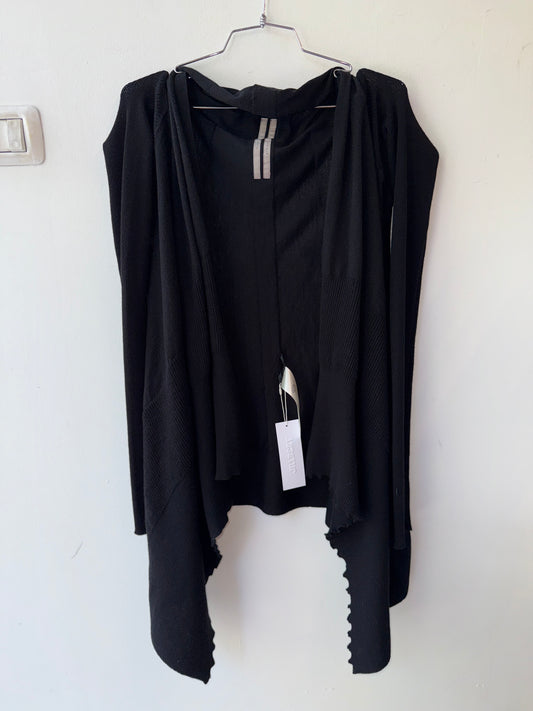 Rick Owens Lilies Draped Silk Blend Cardigan c. 2008