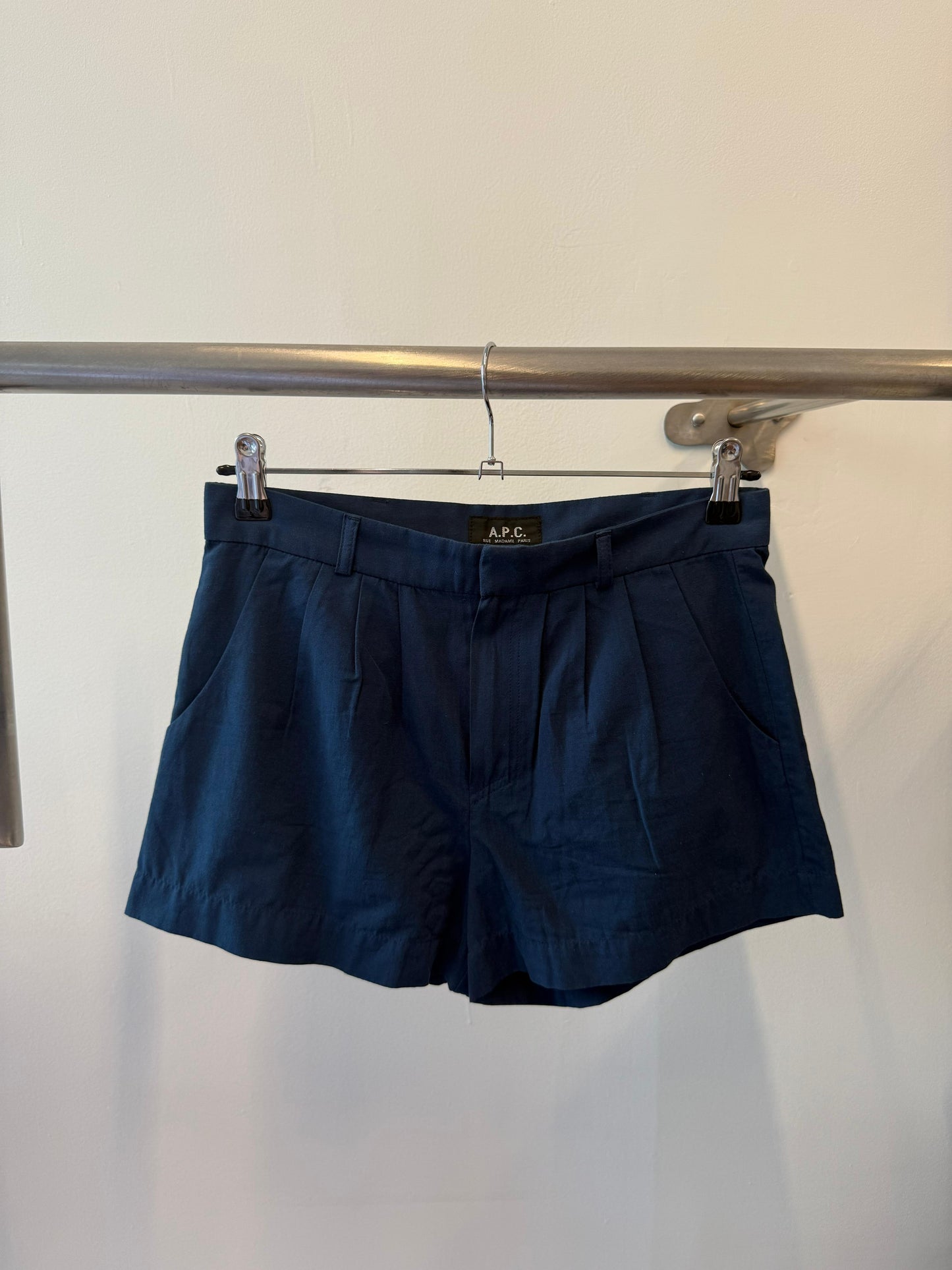 A.P.C Blue Shorts