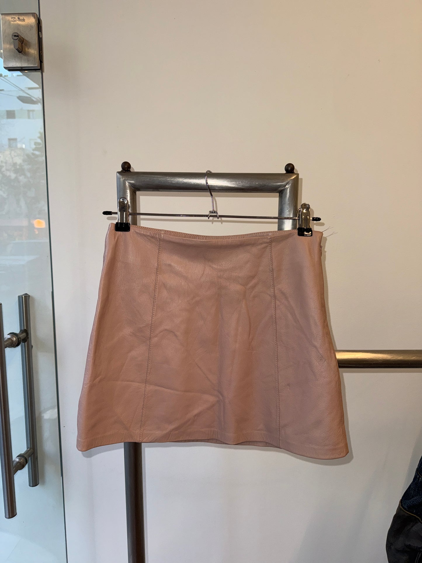 Alexander Wang Lambskin Mini Skirt