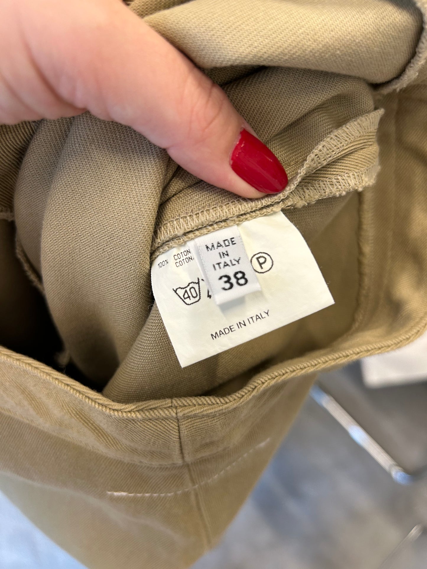 MM6 Maison Margiela khaki pants