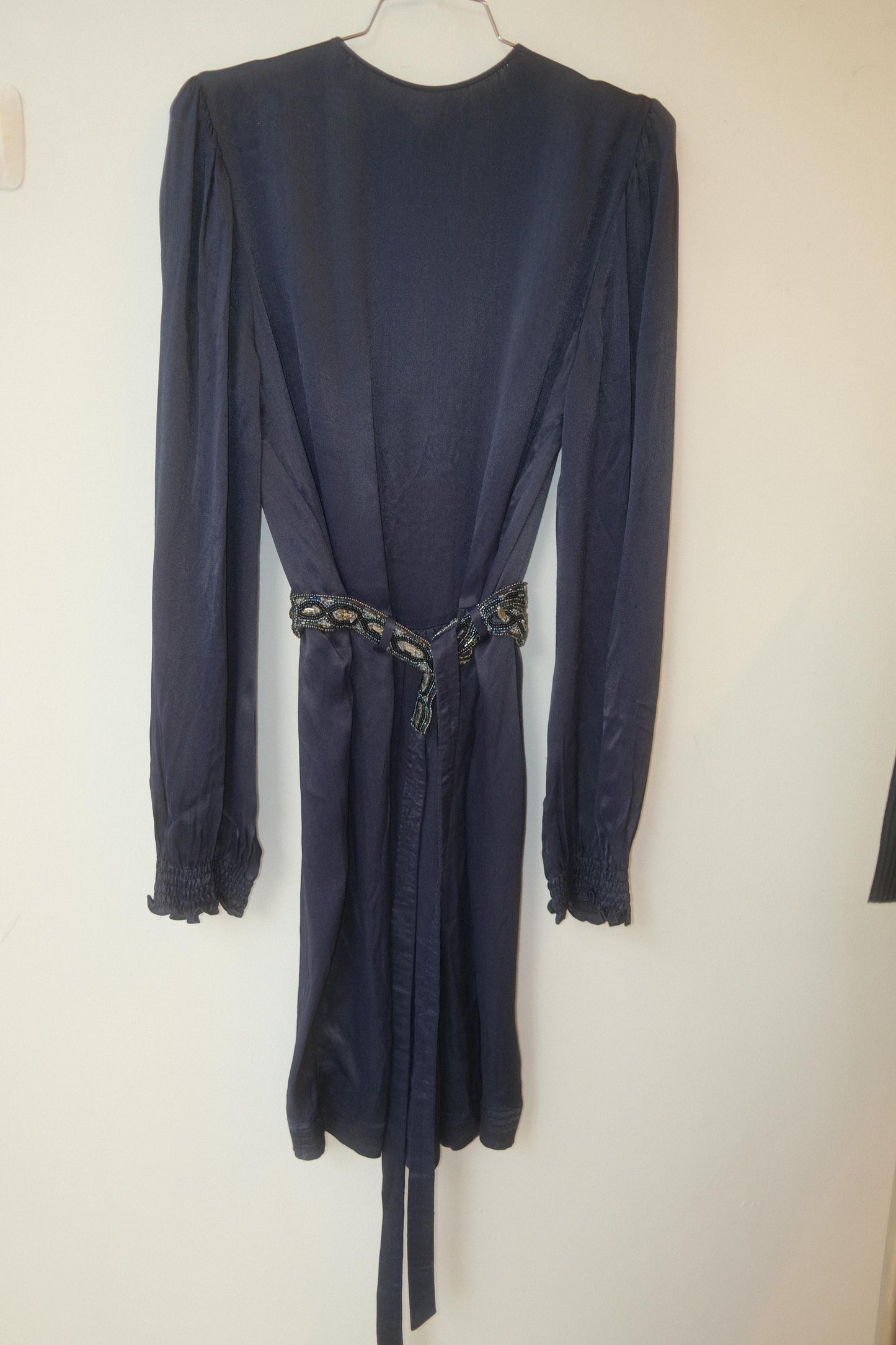 CLASS Roberto Cavalli Beaded Silk Dress c.2008–2012