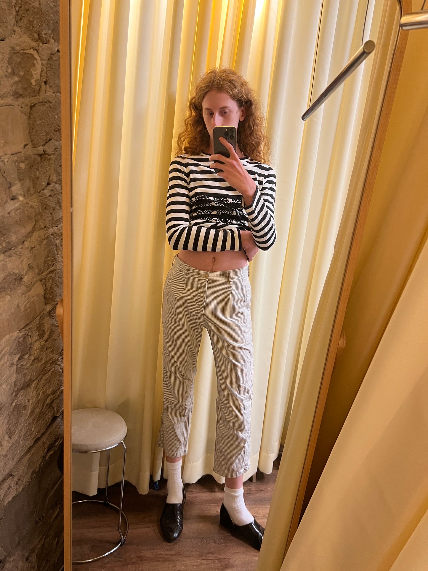 Sanca Buckle Back Baker Pants