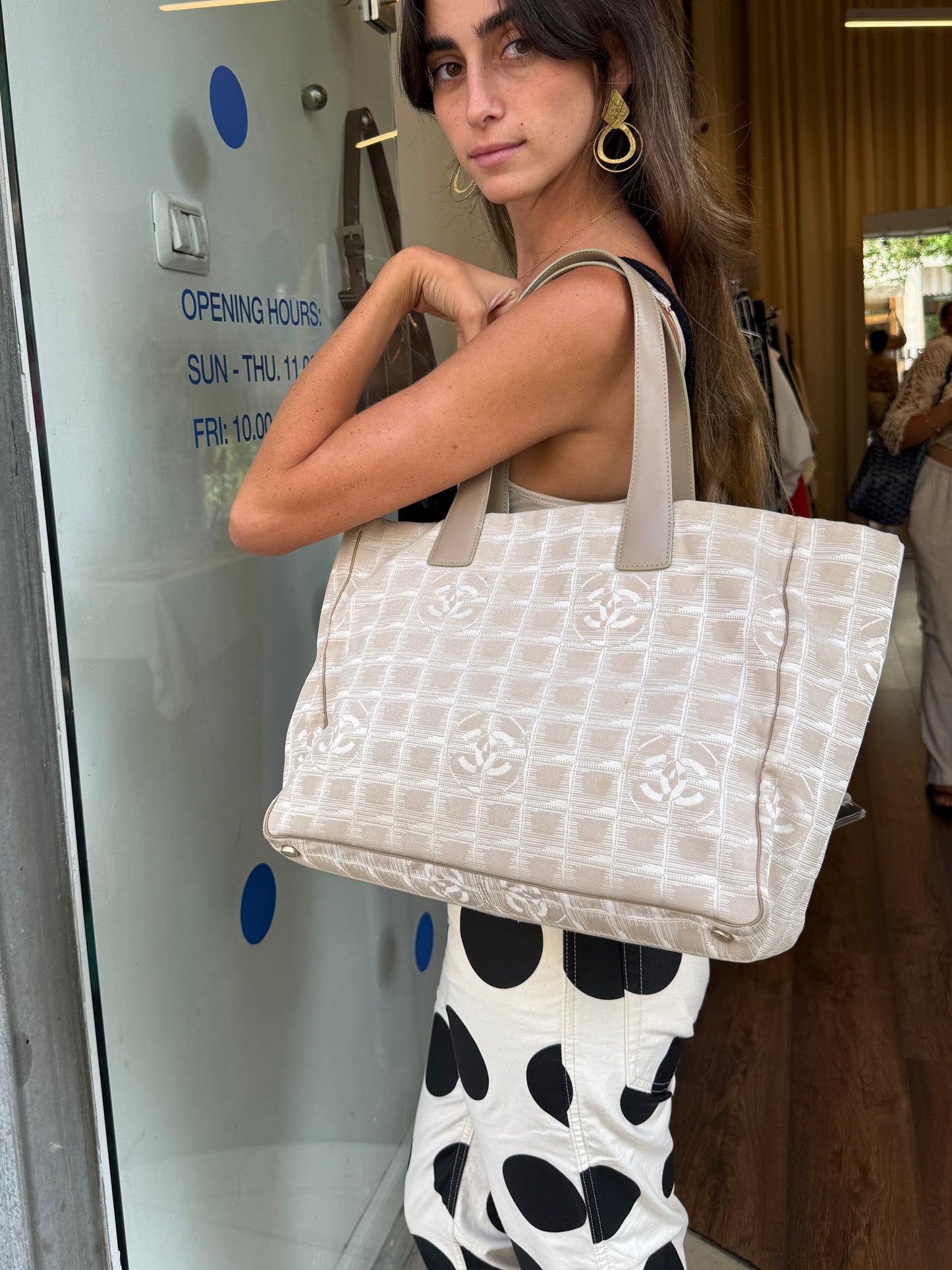 Chanel New Travel Line Tote MM