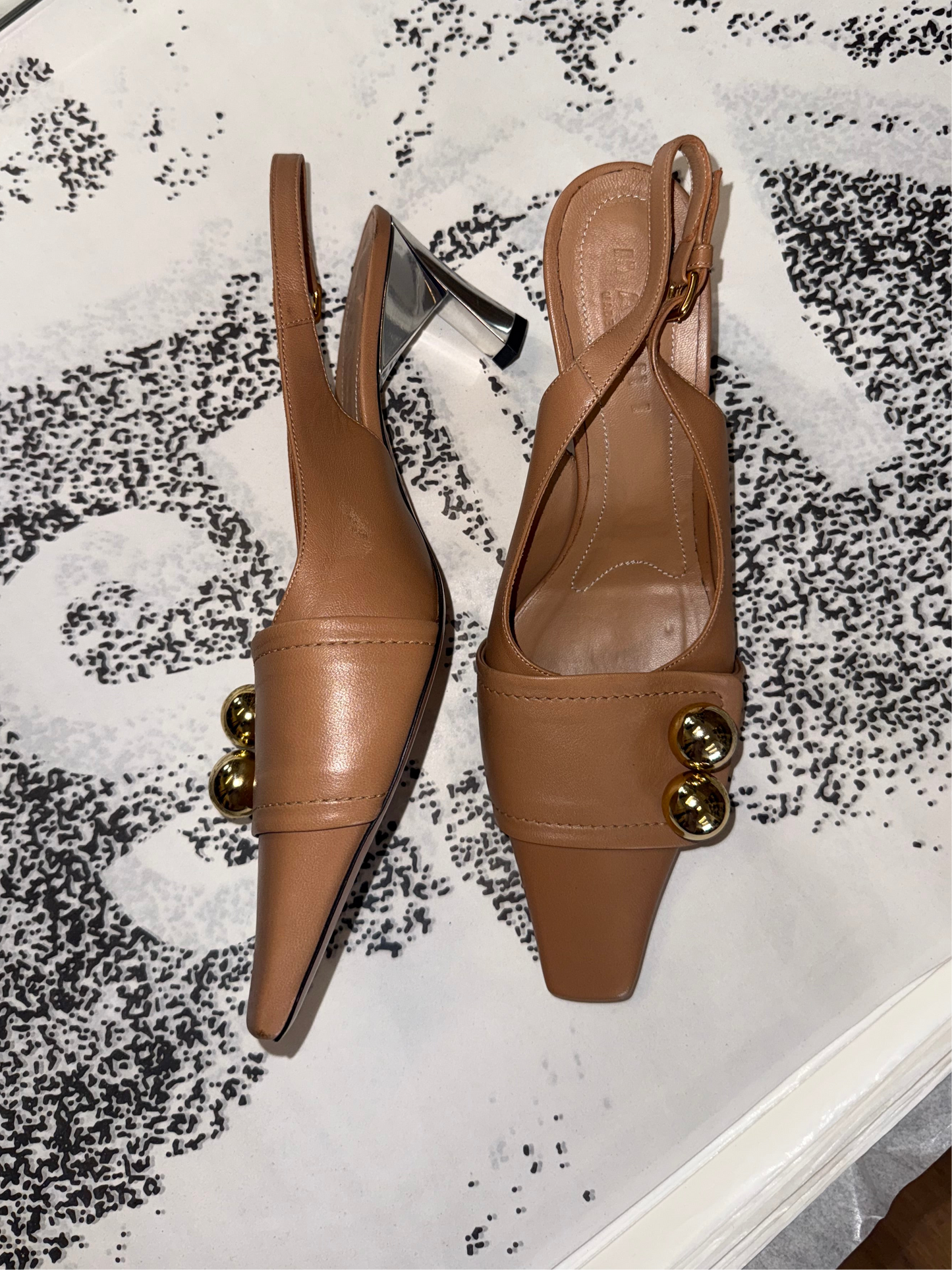 Marni Marble Heels 40