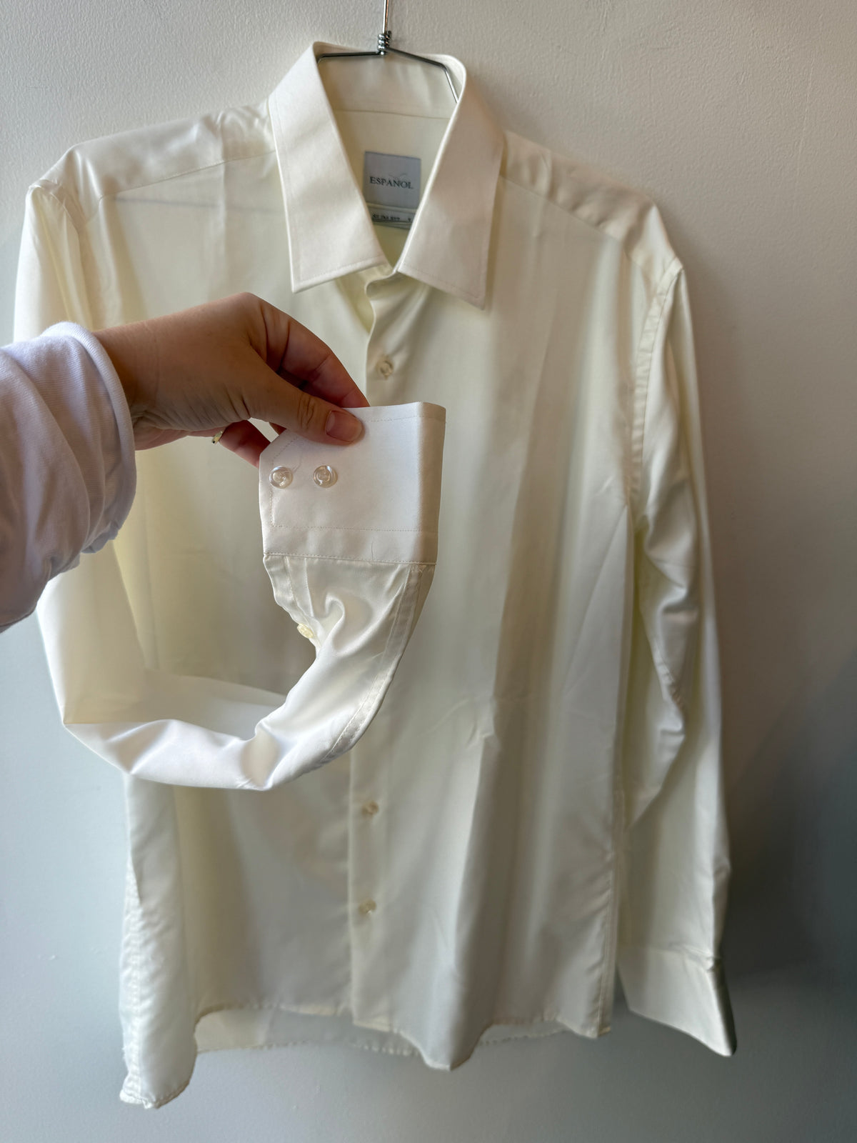 Español Ivory Button-Down Shirt