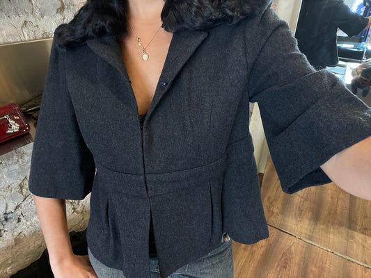 23ku Vingt-Trois Arrondissements Fur Collar Jacket