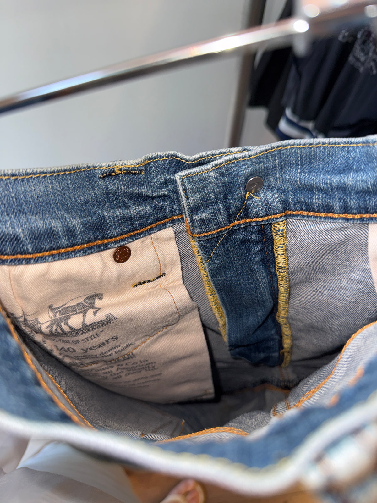 Levi's 513 Slim Straight Faded Jeans
