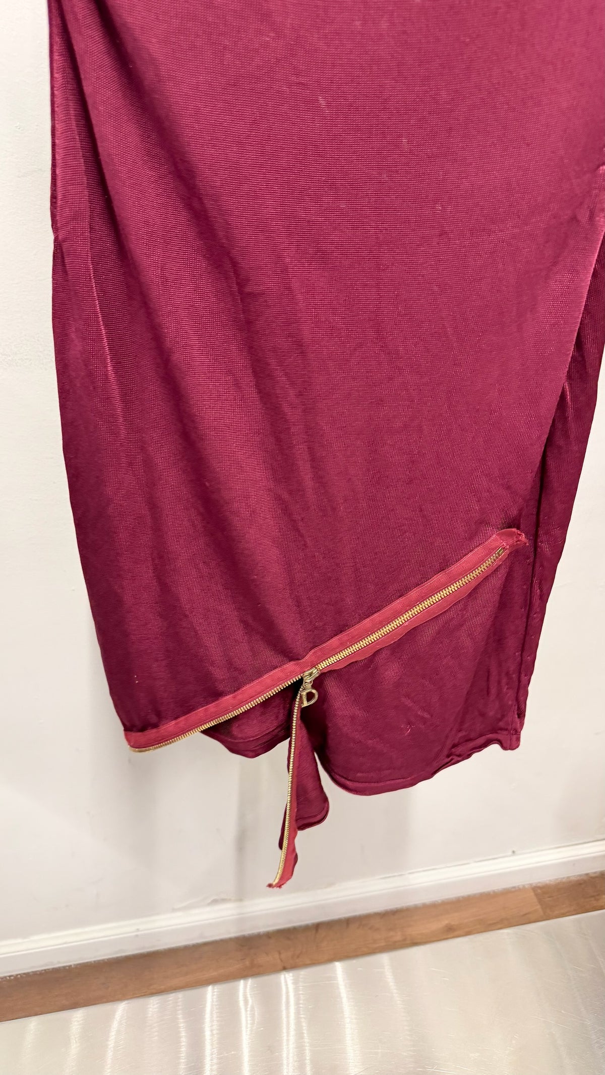 Christian Dior by John Galliano Asymmetric Zipper Dress 2001-2002