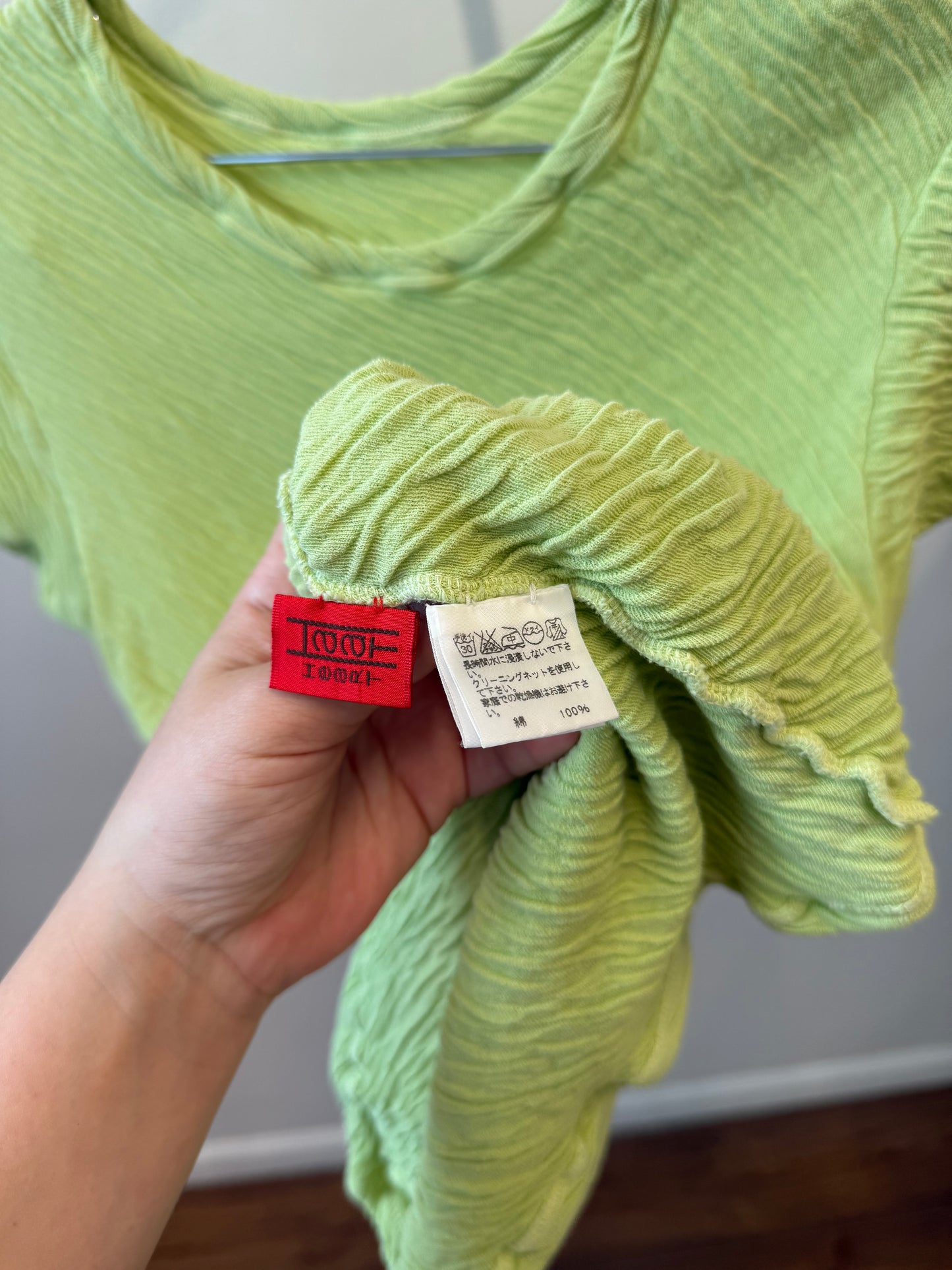 Haat Issey Miyake Pleated Shirt