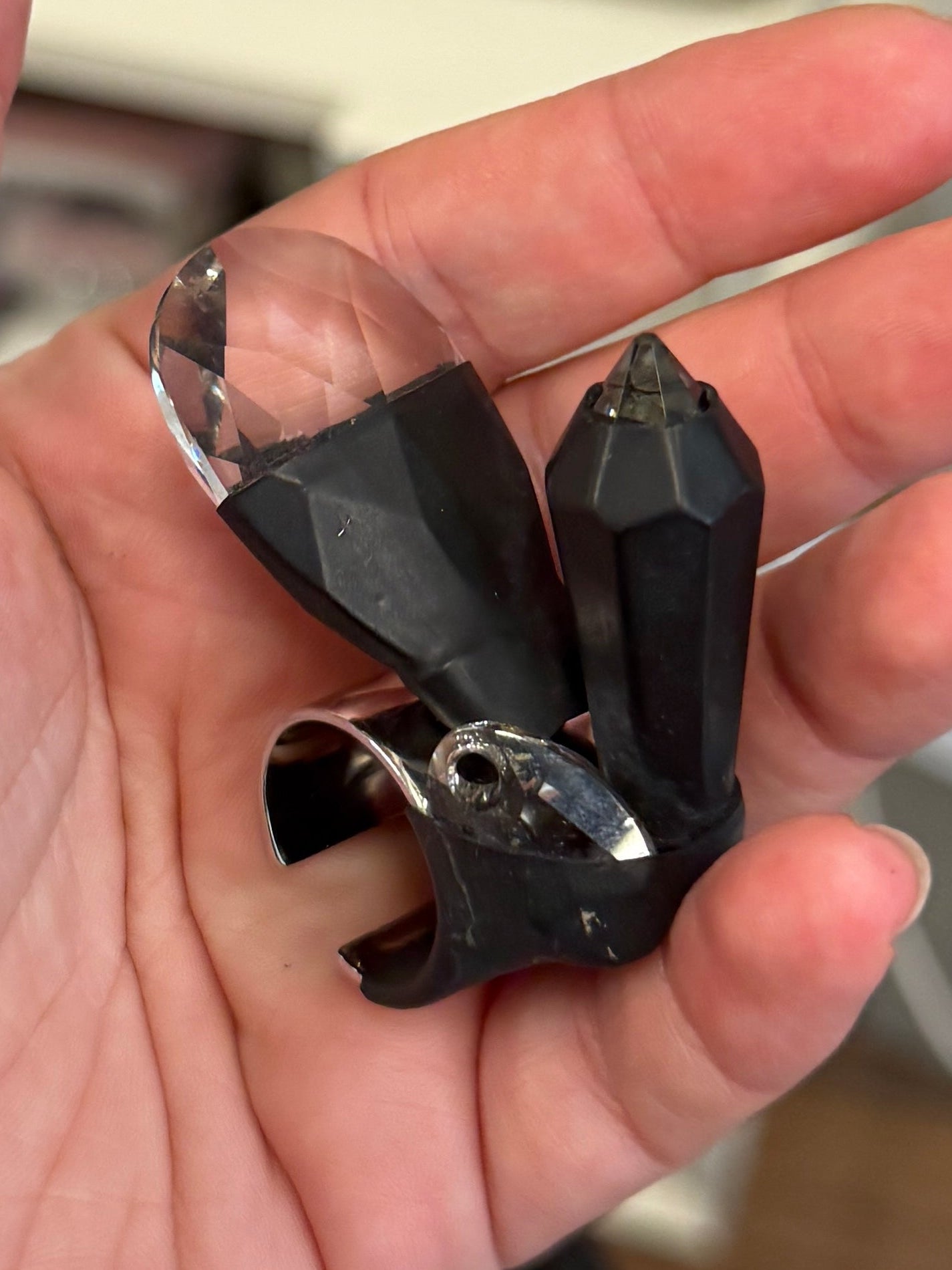 Maison Martin Margiela Crystal Cocktail Ring c. 2010–2011