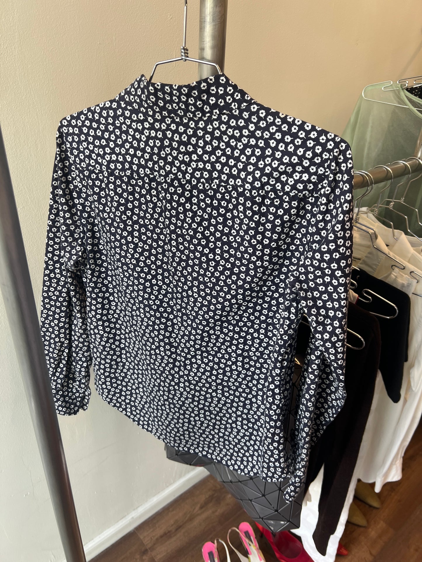 Comme des Garçons Flower Blouse