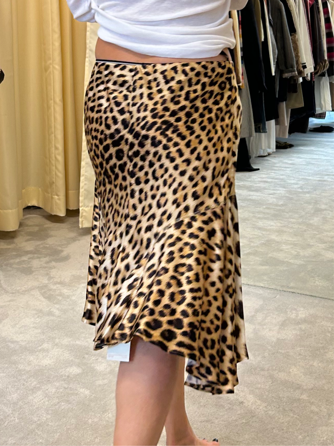 ROBERTO CAVALLI spotted skirt