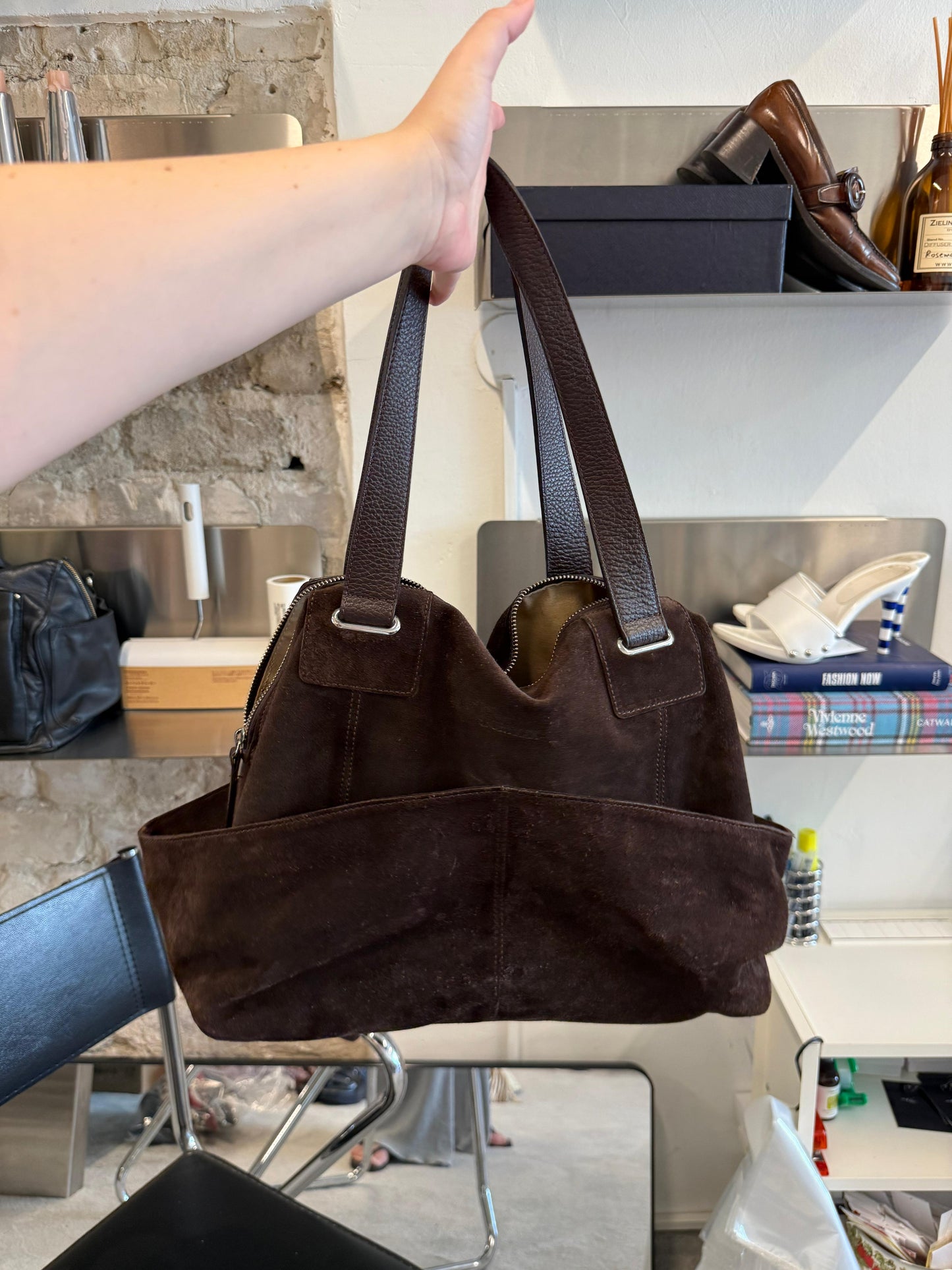 Sportmax Suede Bag