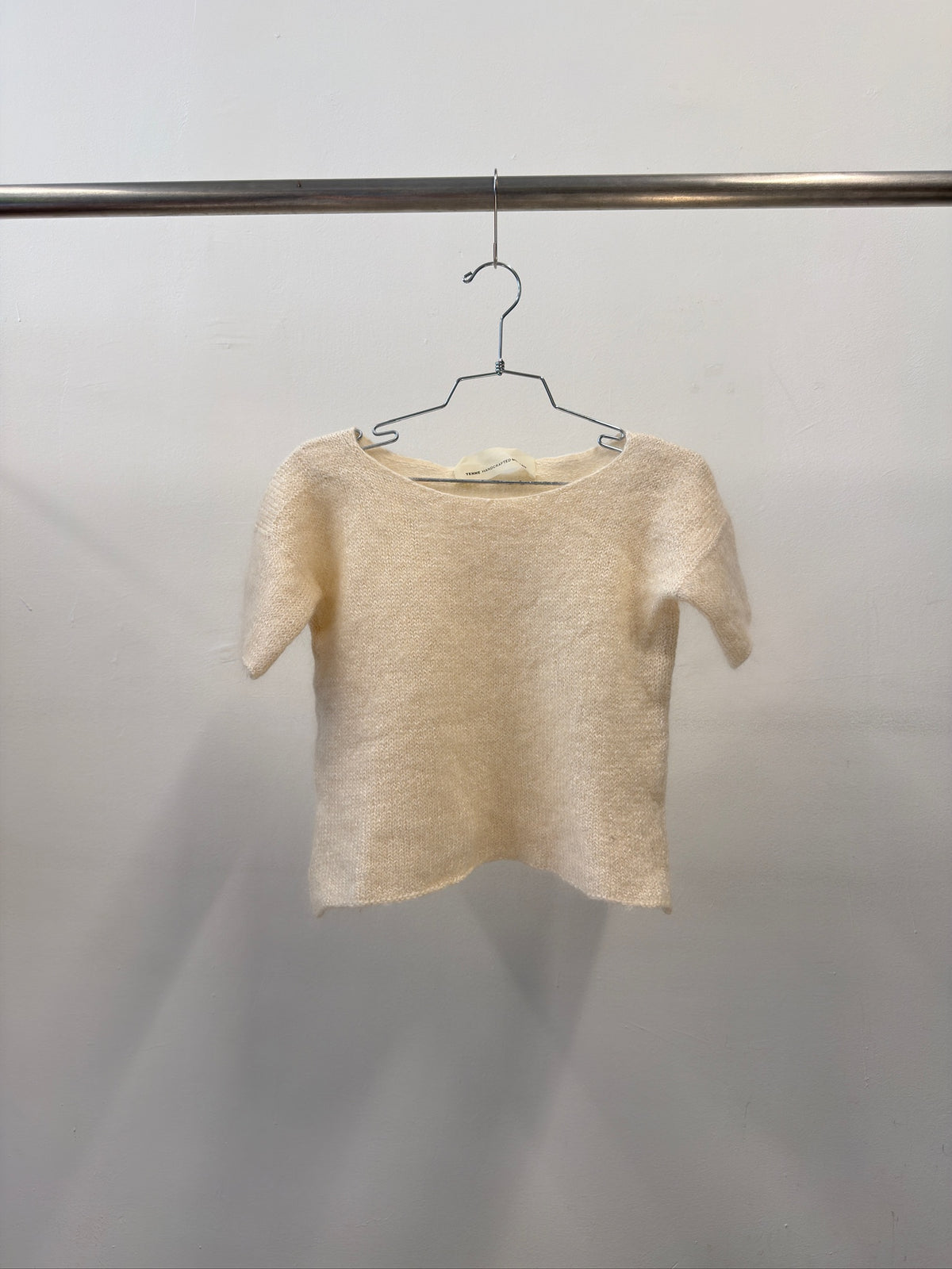 TENNE Handcrafted Modern Short Sleeve Knit Top