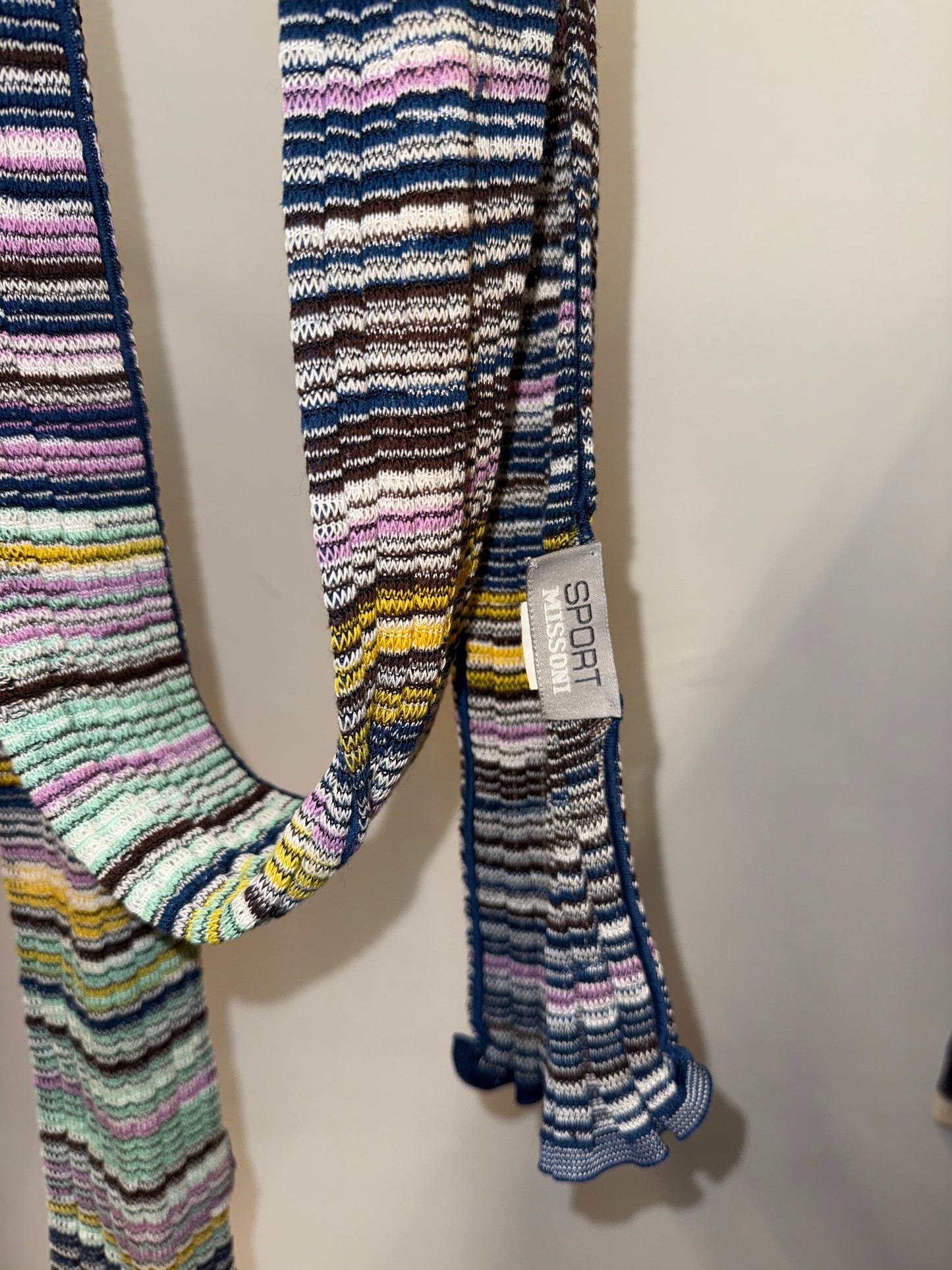 Missoni Sport Knit Scarf 1998