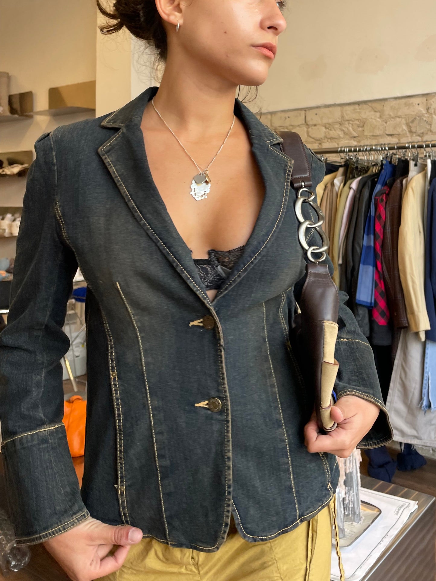 23区 (23ku) Denim Tailored Jacket