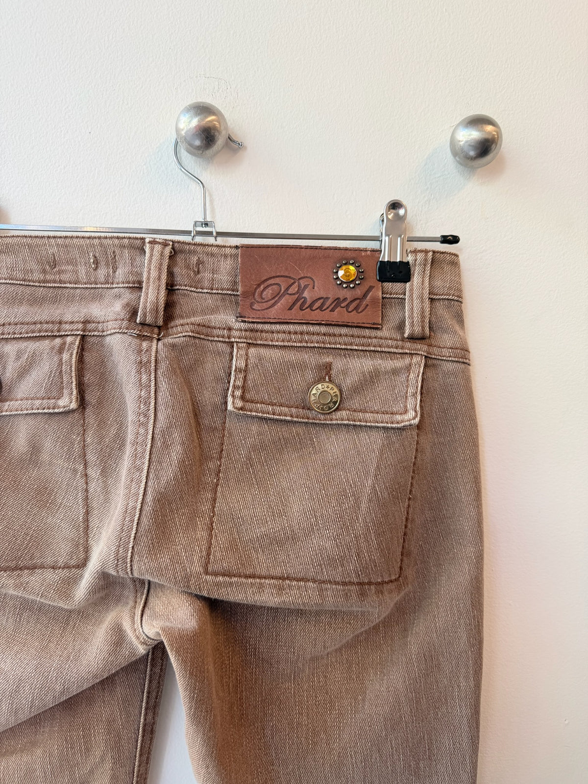 Phard Y2K Low-Rise Cropped Jeans