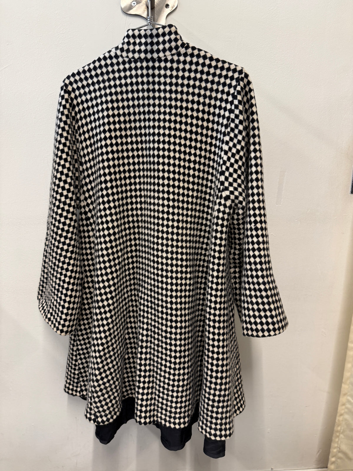 Marimekko Black & White A-Line Coat