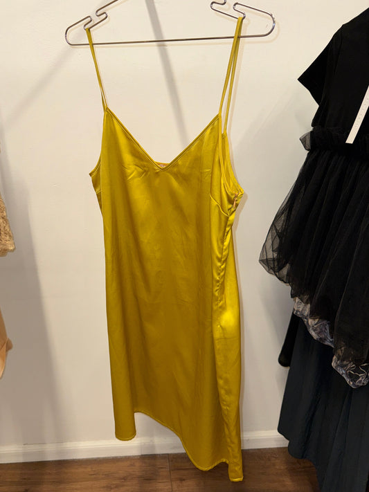 John Galliano Silk Slip Dress