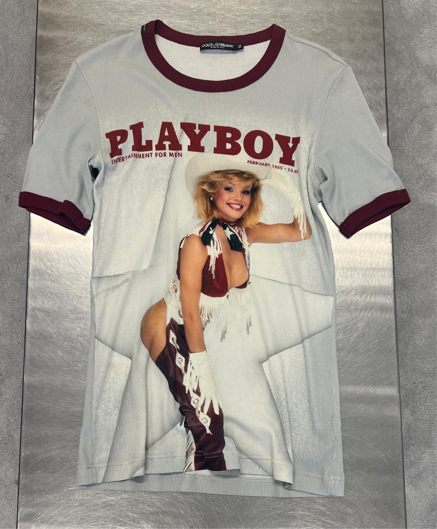 limited edition DOLCE & GABBANA x Playboy T