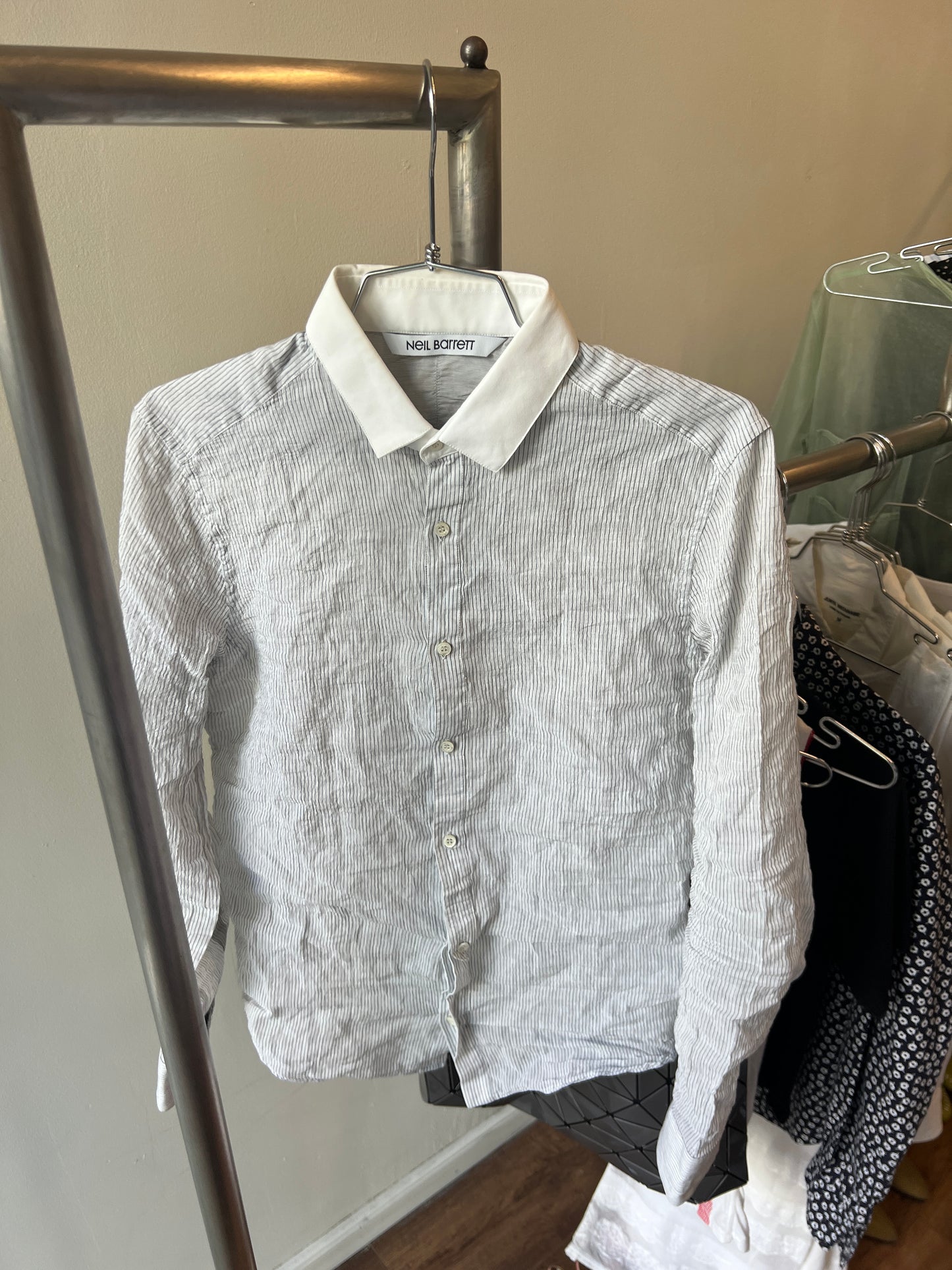 Neil Barrett Crinkle Shirt