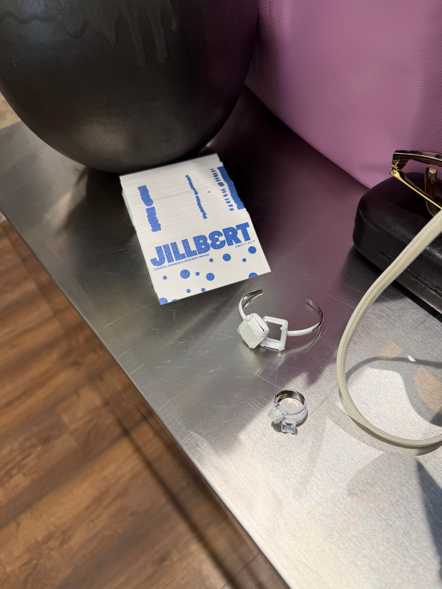 Maison Margiela Line 6 White Resin Jewelry Set