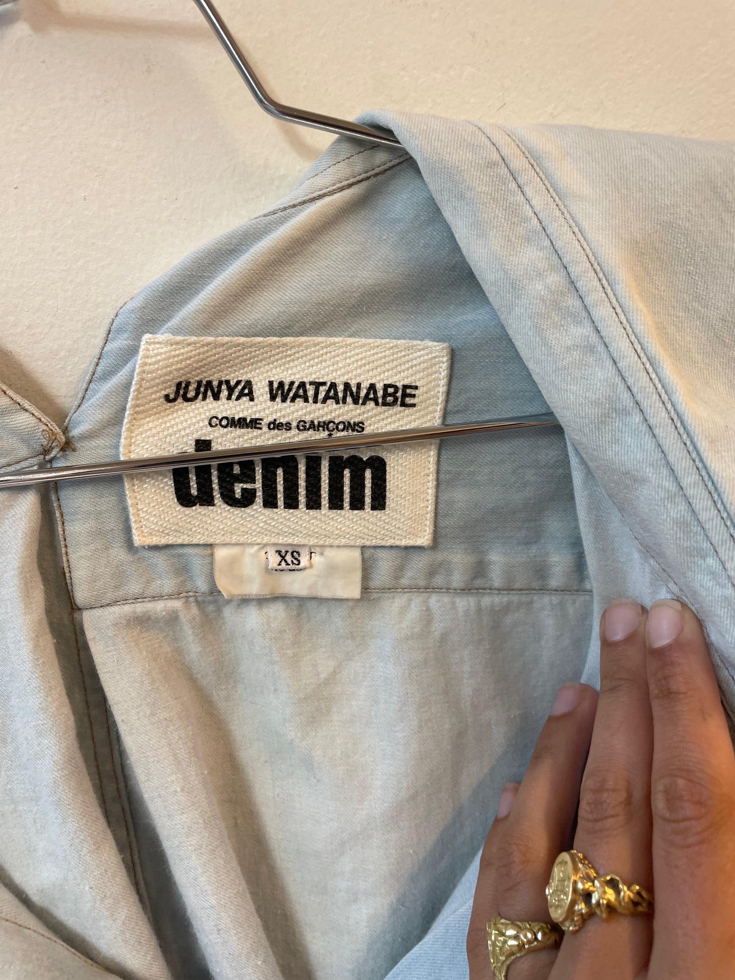 Junya Watanabe Comme des Garçons Asymmetric Shirt AD2017