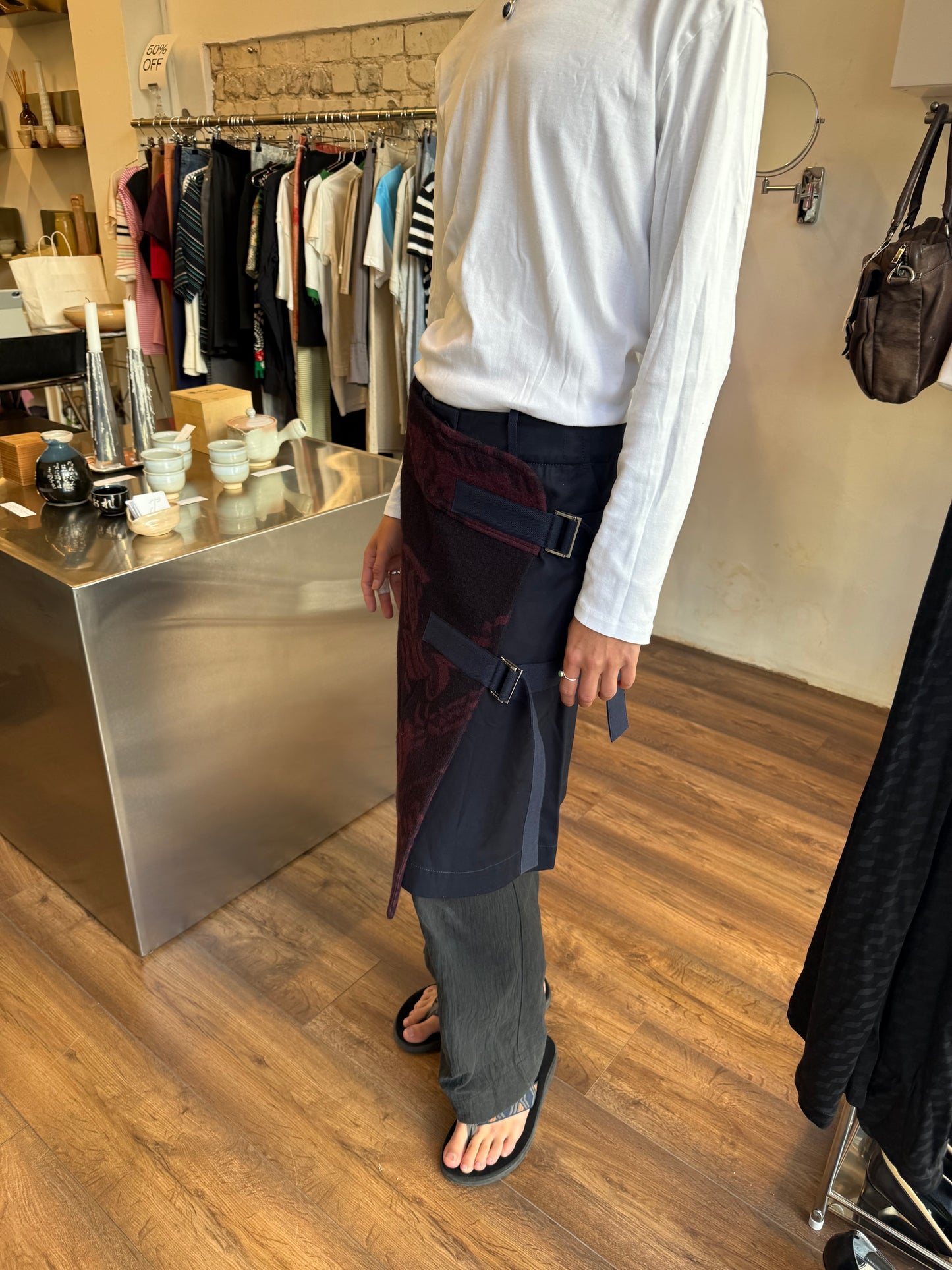 Sacai FW16 Runway Skirt