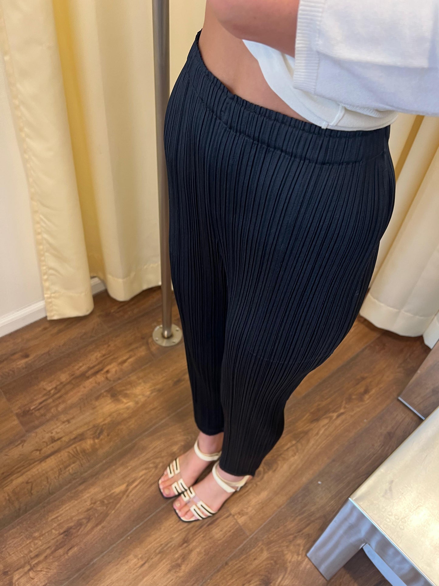 Ikko Tanaka Issey Miyake Cropped Pants