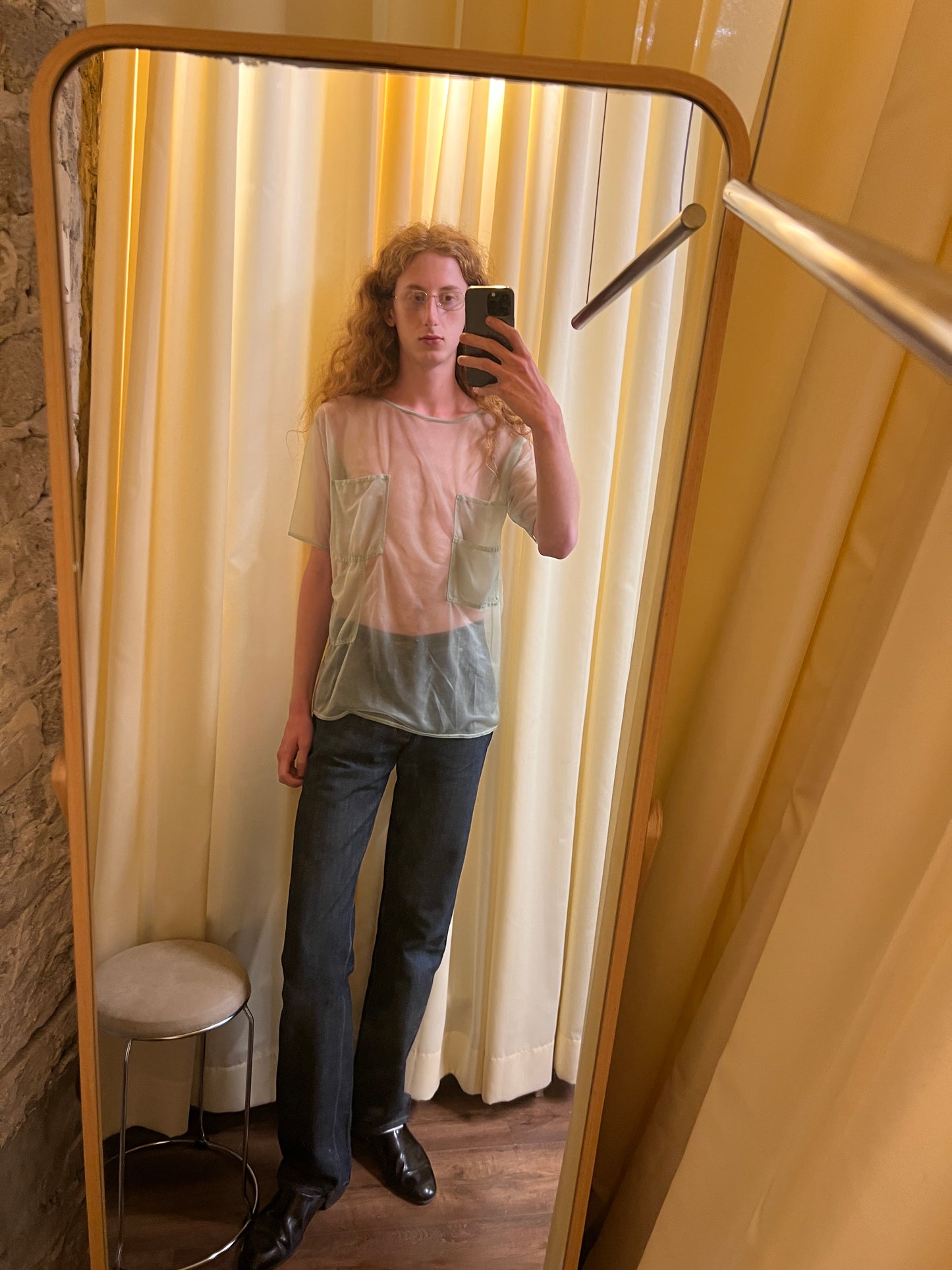 Mm6 SS2016 Sheer Shirt