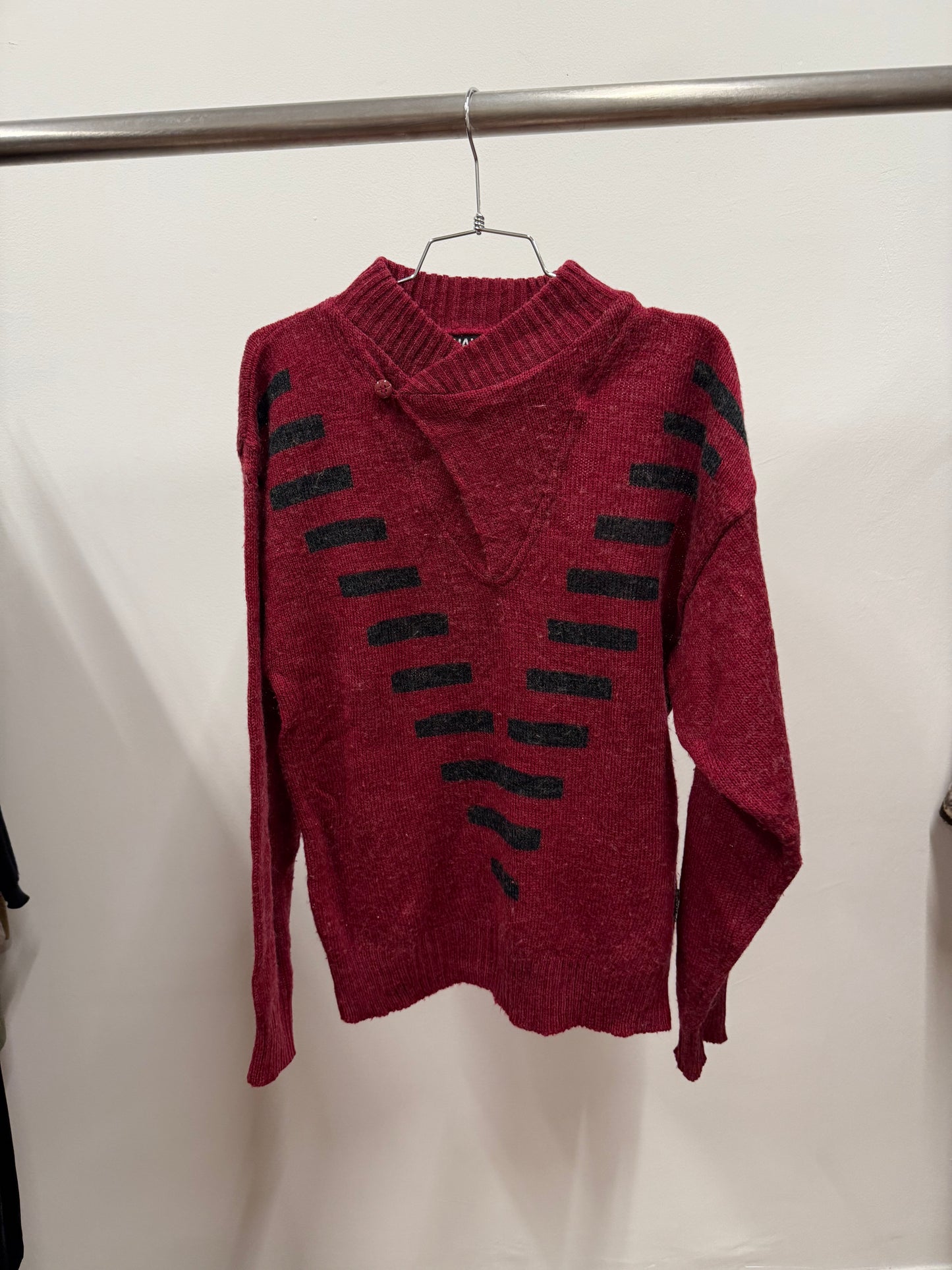 Chams de Baron 80s Wool Knit