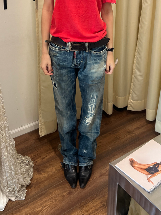 Dsquared Ripped Denim
