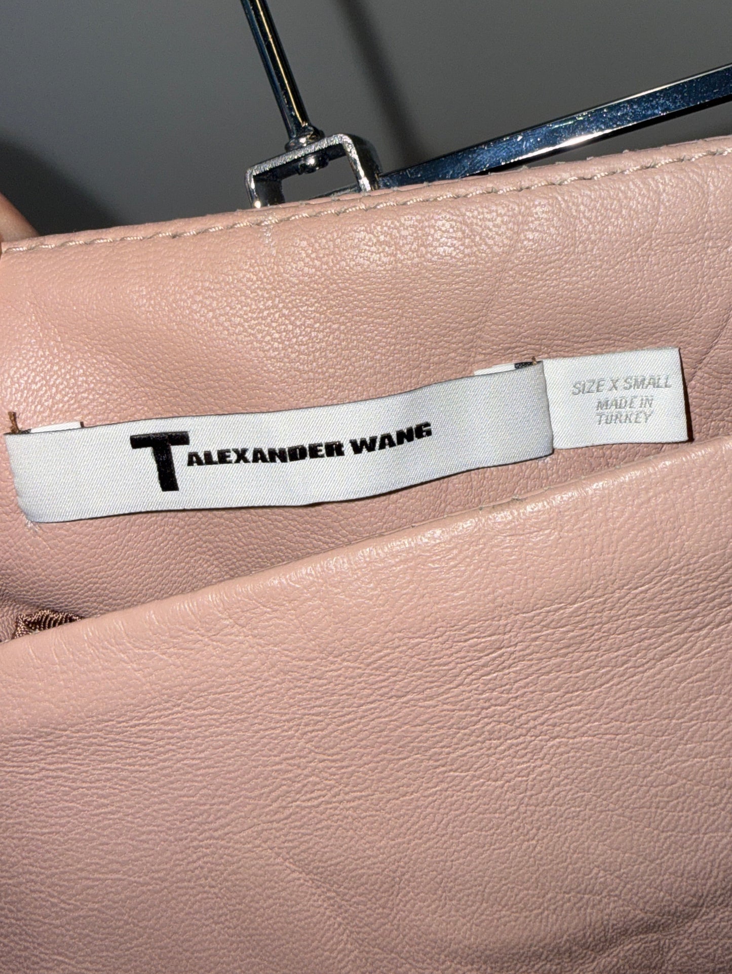 Alexander Wang Lambskin Mini Skirt