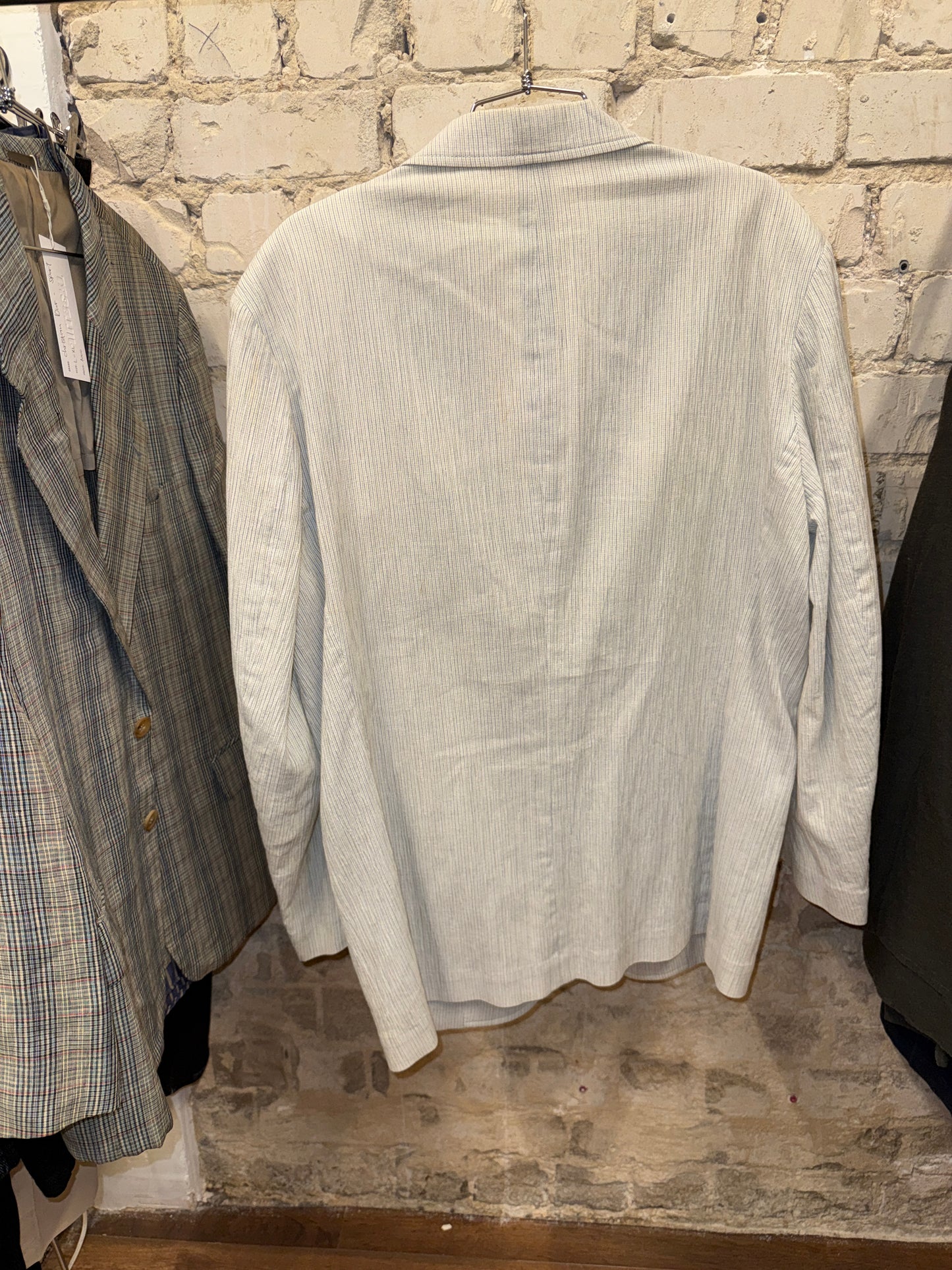 Christian Audigier Homme Pinstripe Summer Blazer