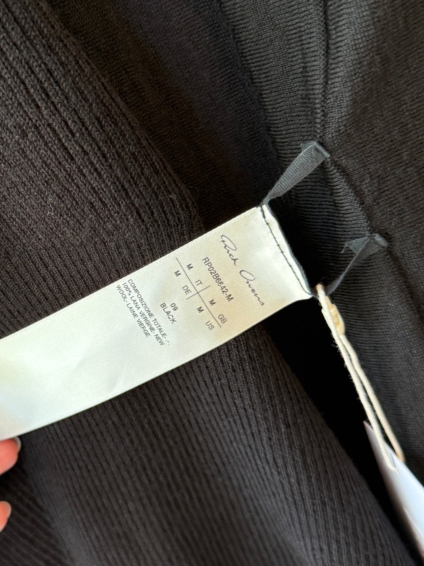 Rick Owens Lilies Draped Silk Blend Cardigan c. 2008