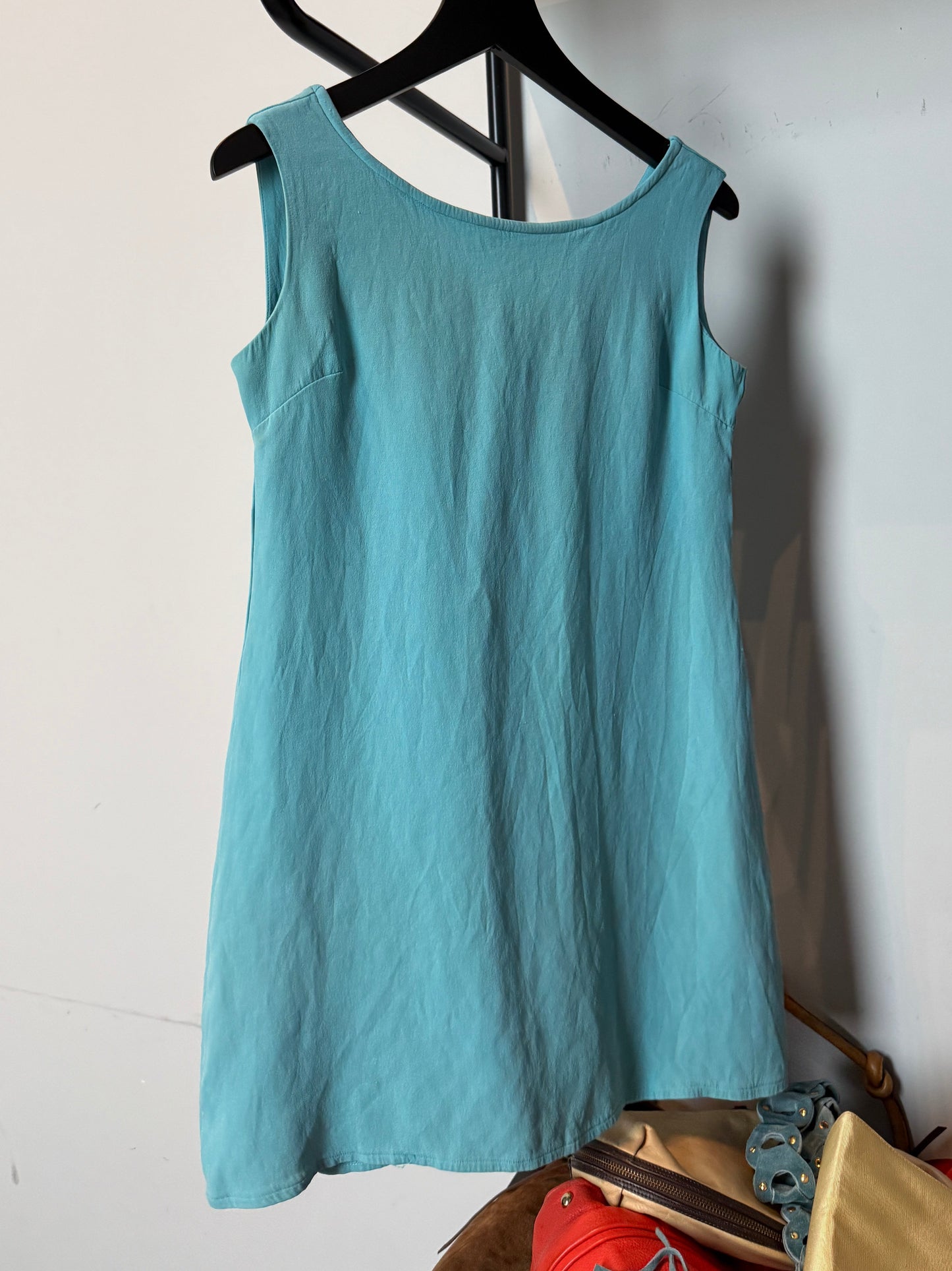 Vintage Turquoise Mini dress