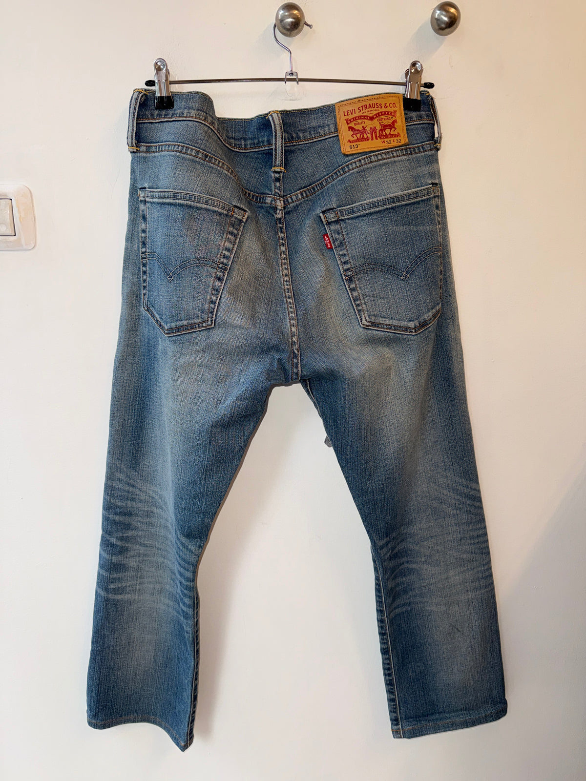 Levi's 513 Slim Straight Faded Jeans