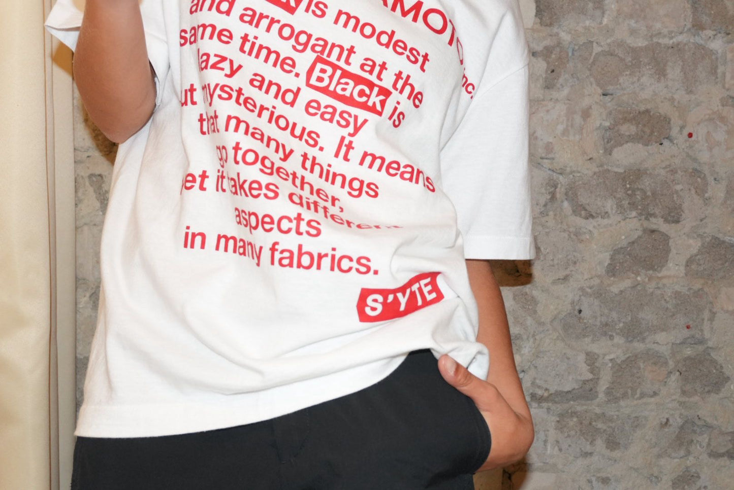 Yohji Yamamoto S’YTE Graphic T-Shirt