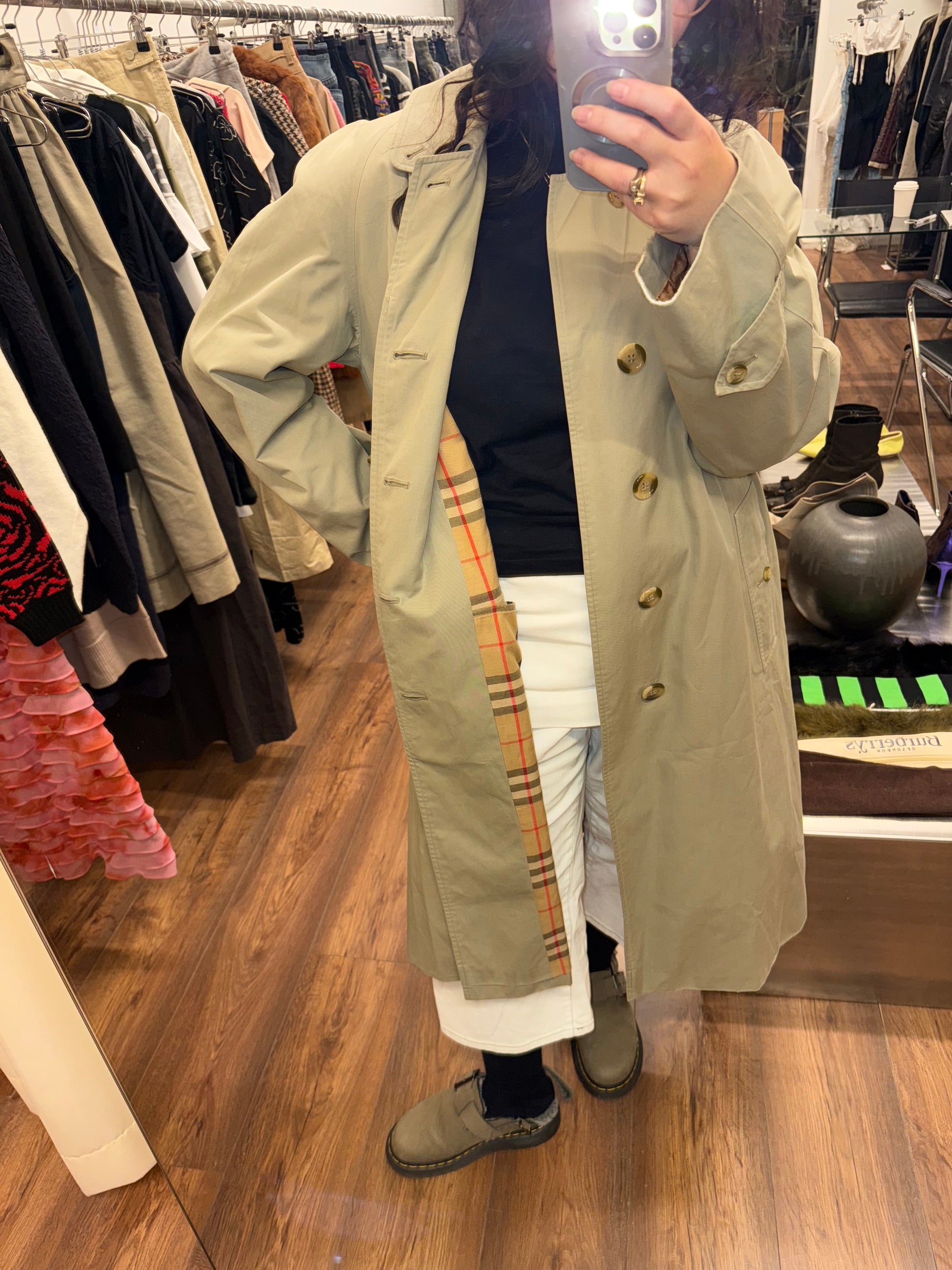 Burberry Vintage Trench Coat - Image 2 by Burberry