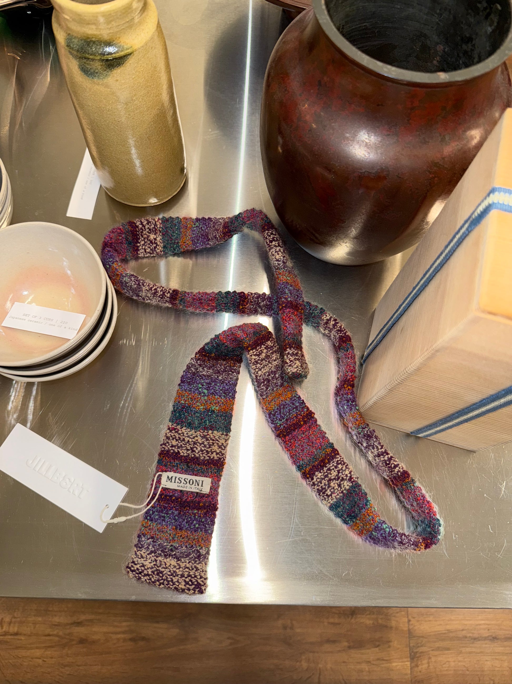 Missoni Knit Scarf - Image 3 by Missoni