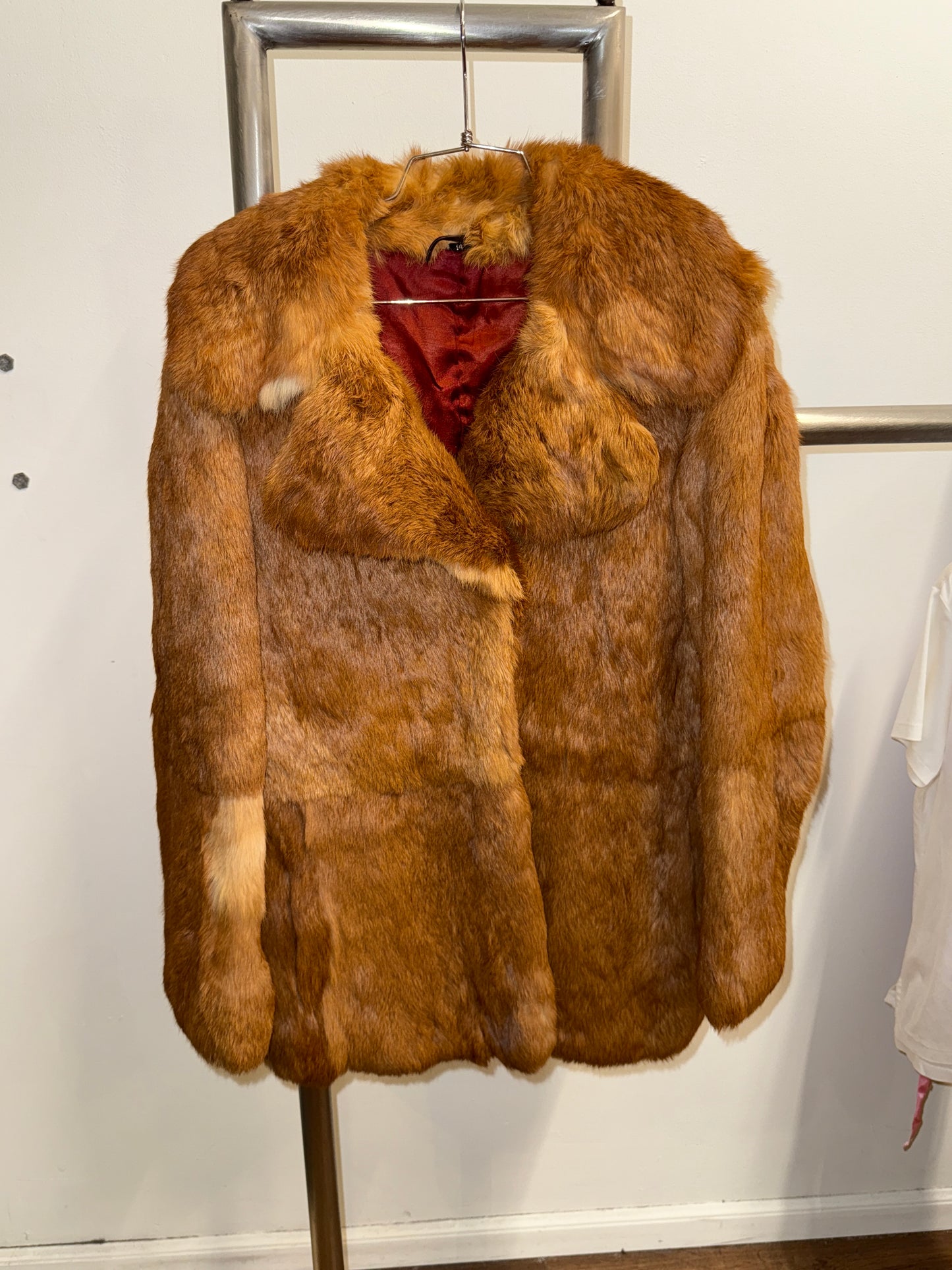 Vintage Real Fur Coat - Image 3