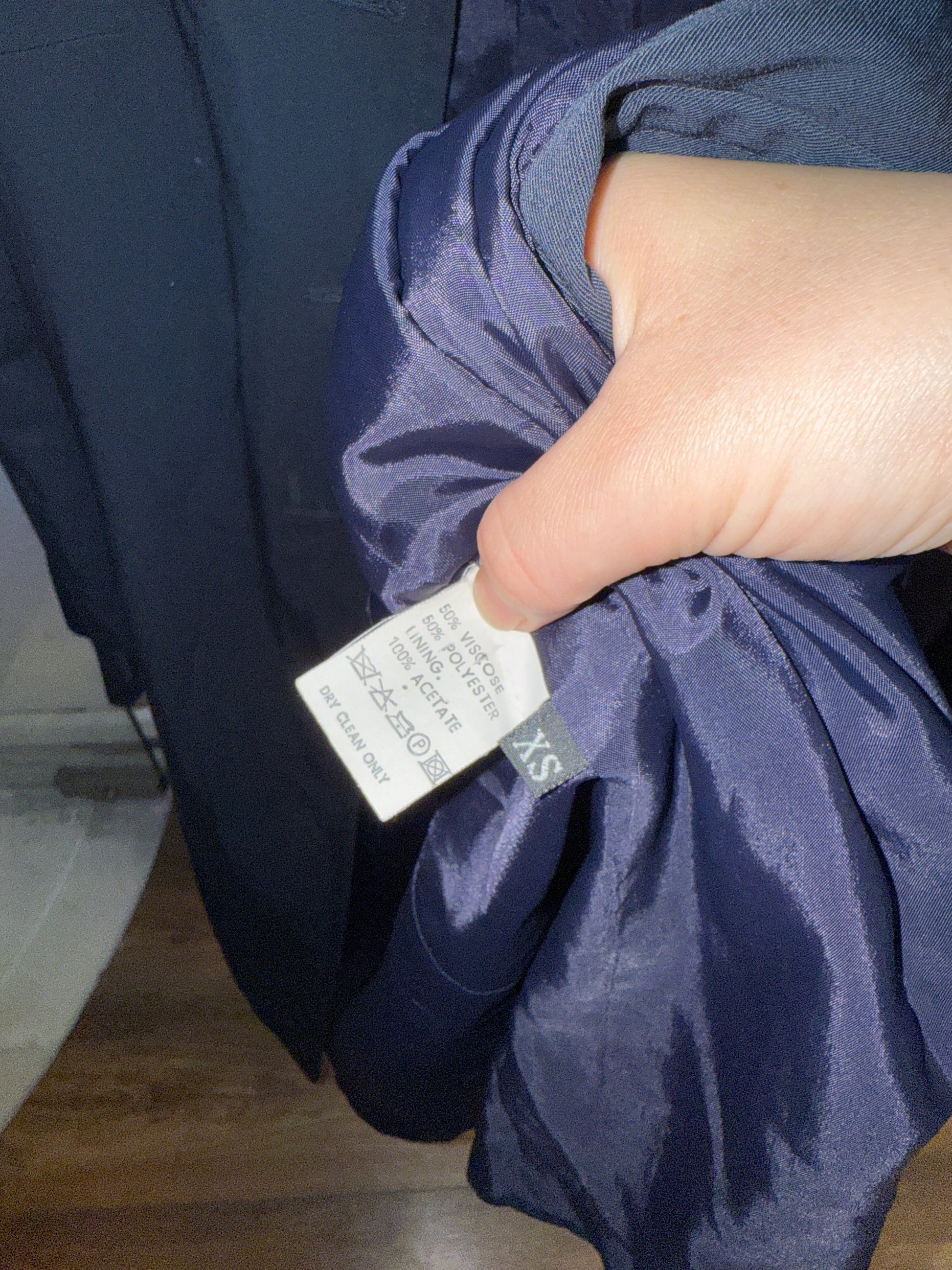 Fandango Navy Coat - Image 6 by Fandango