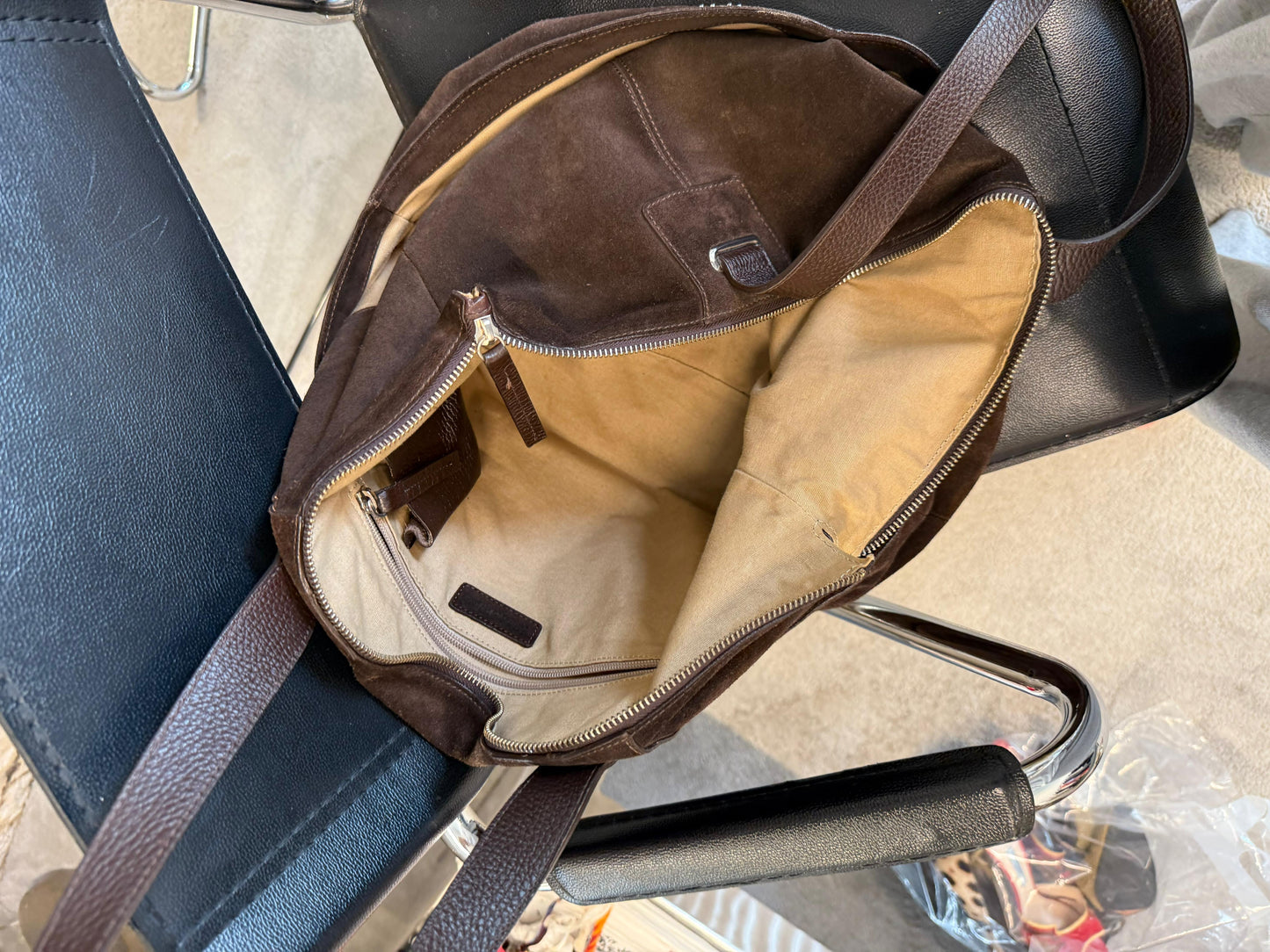 Sportmax Suede Bag