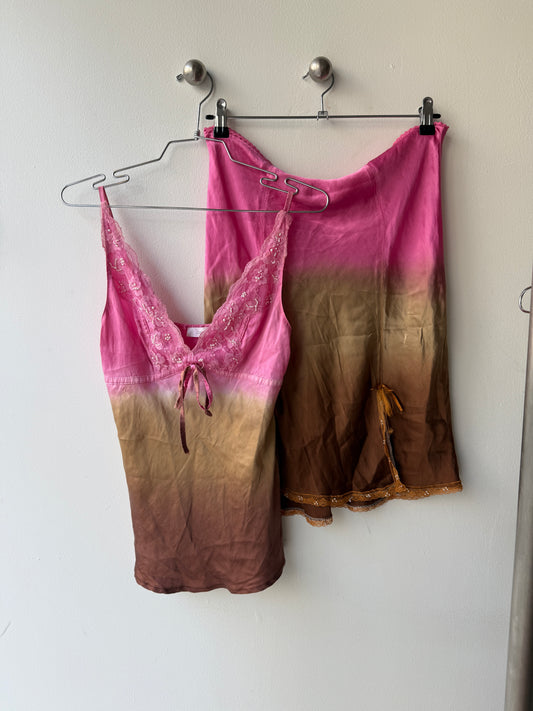 Bel Air Silk Lace Set