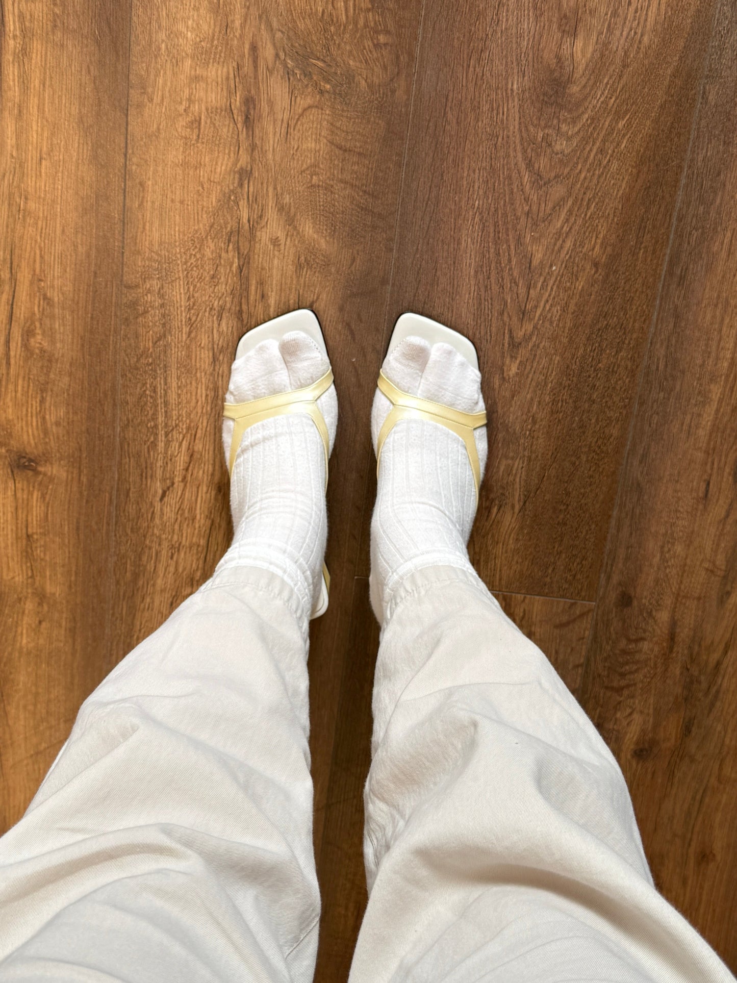 Sergio Rossi Leather T-Strap Mules