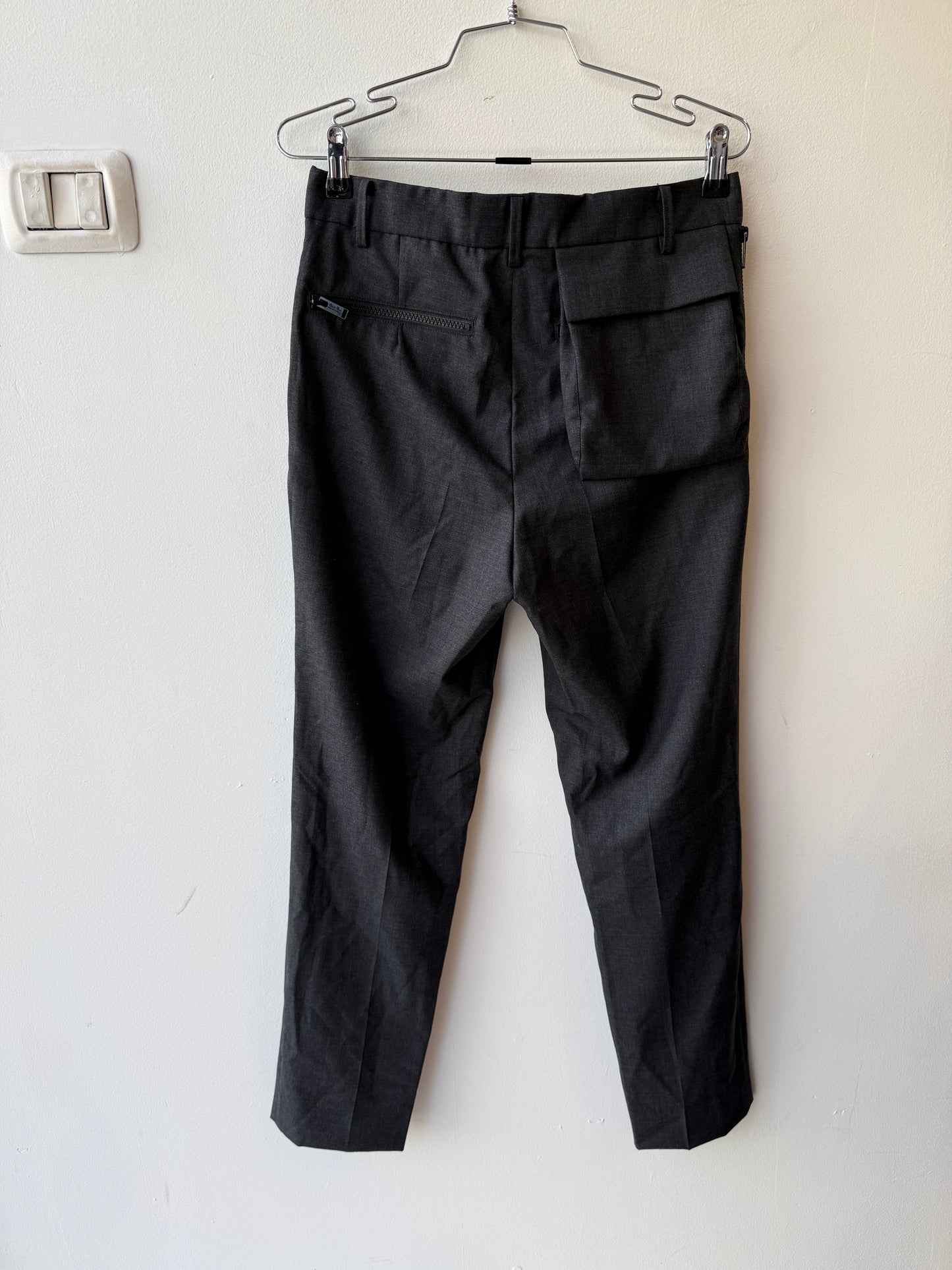 Undercover Wool Tailored Trousers With Utility Pocket (c. 2013–2016)