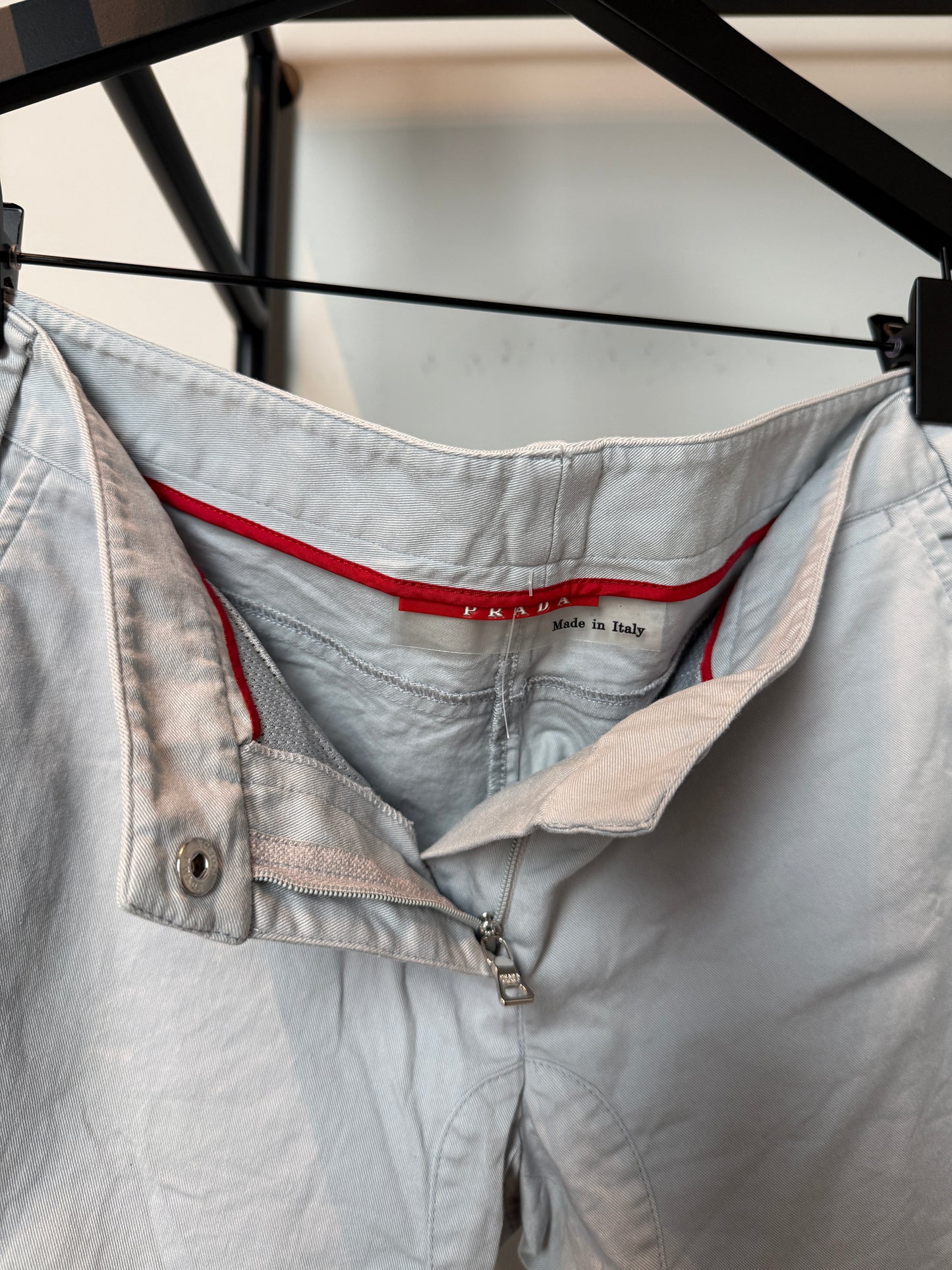Vintage 1990s–2000s Prada Sport Low-Rise Cropped Pants